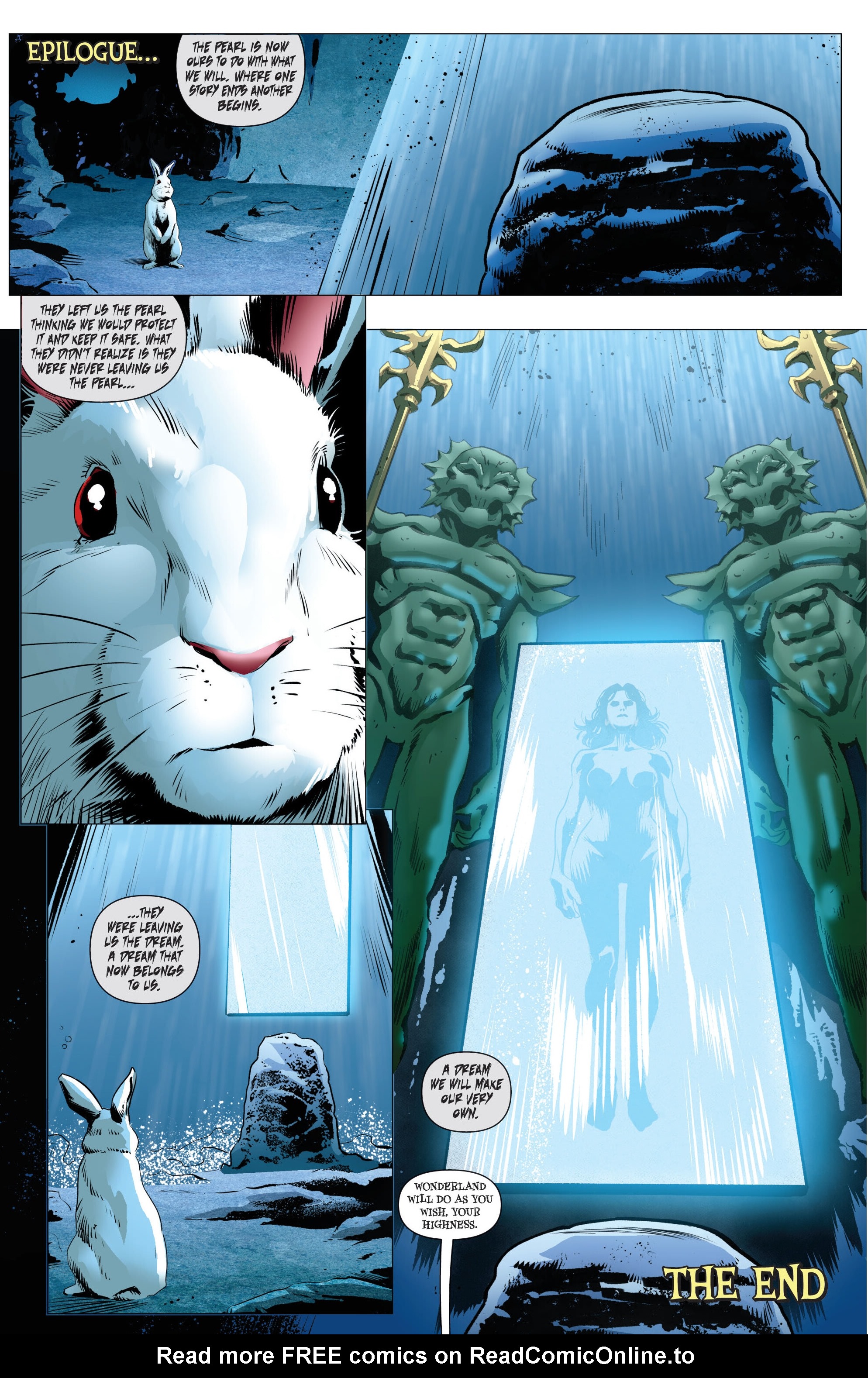 Read online Wonderland: Child of Madness comic -  Issue #3 - 34