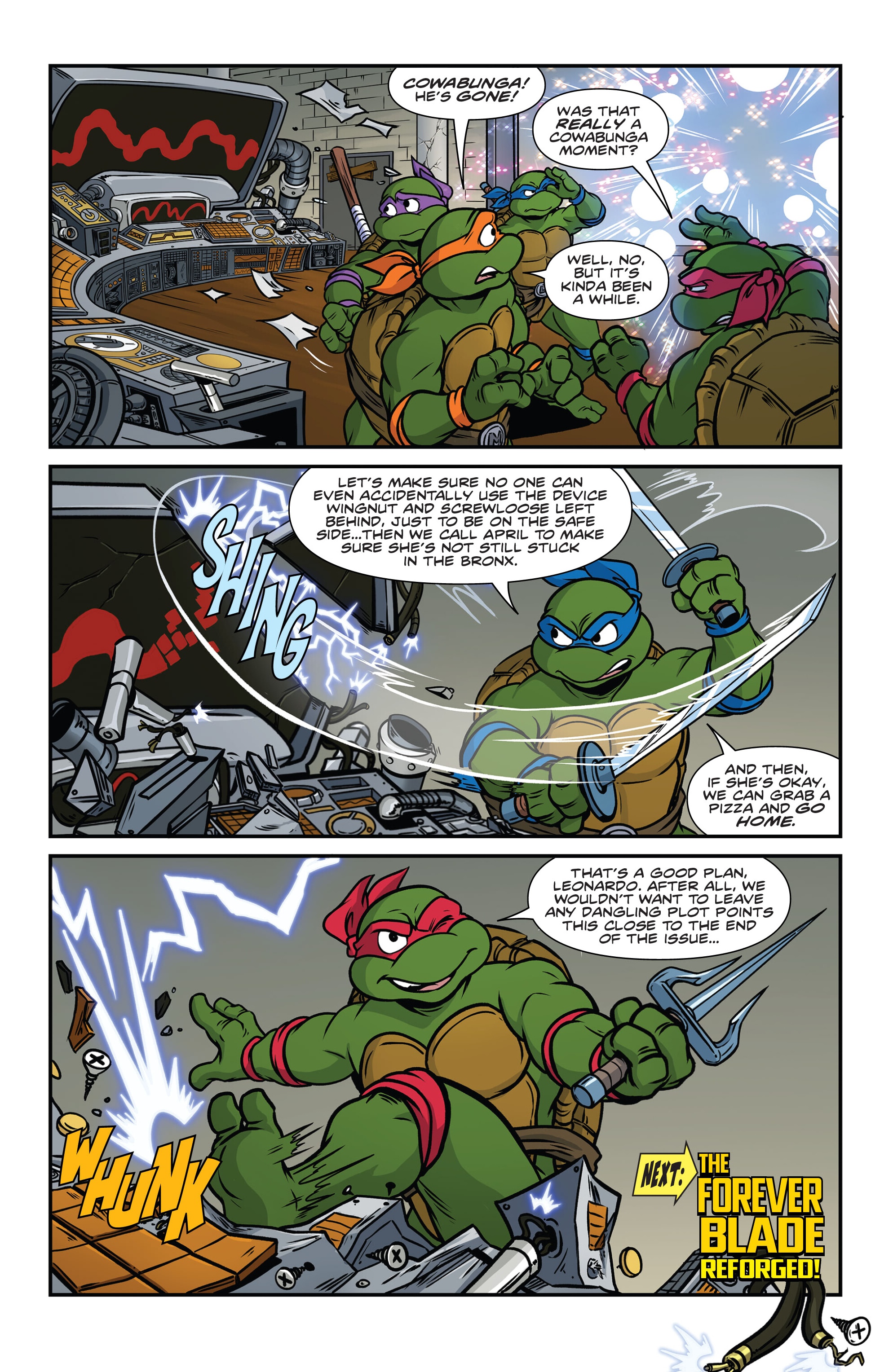 Read online Teenage Mutant Ninja Turtles: Saturday Morning Adventures Continued comic -  Issue #8 - 22