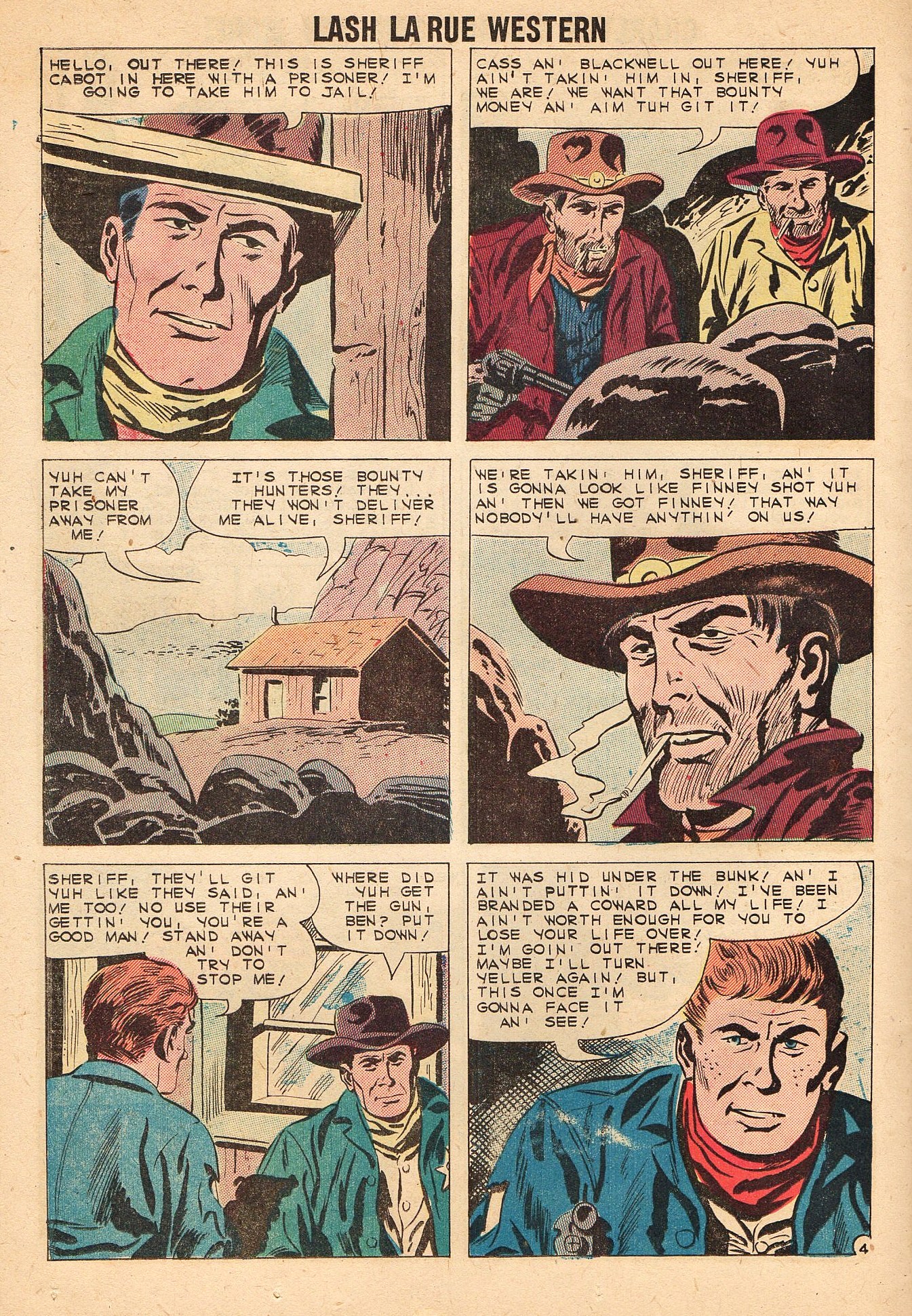 Read online Lash Larue Western (1949) comic -  Issue #84 - 24
