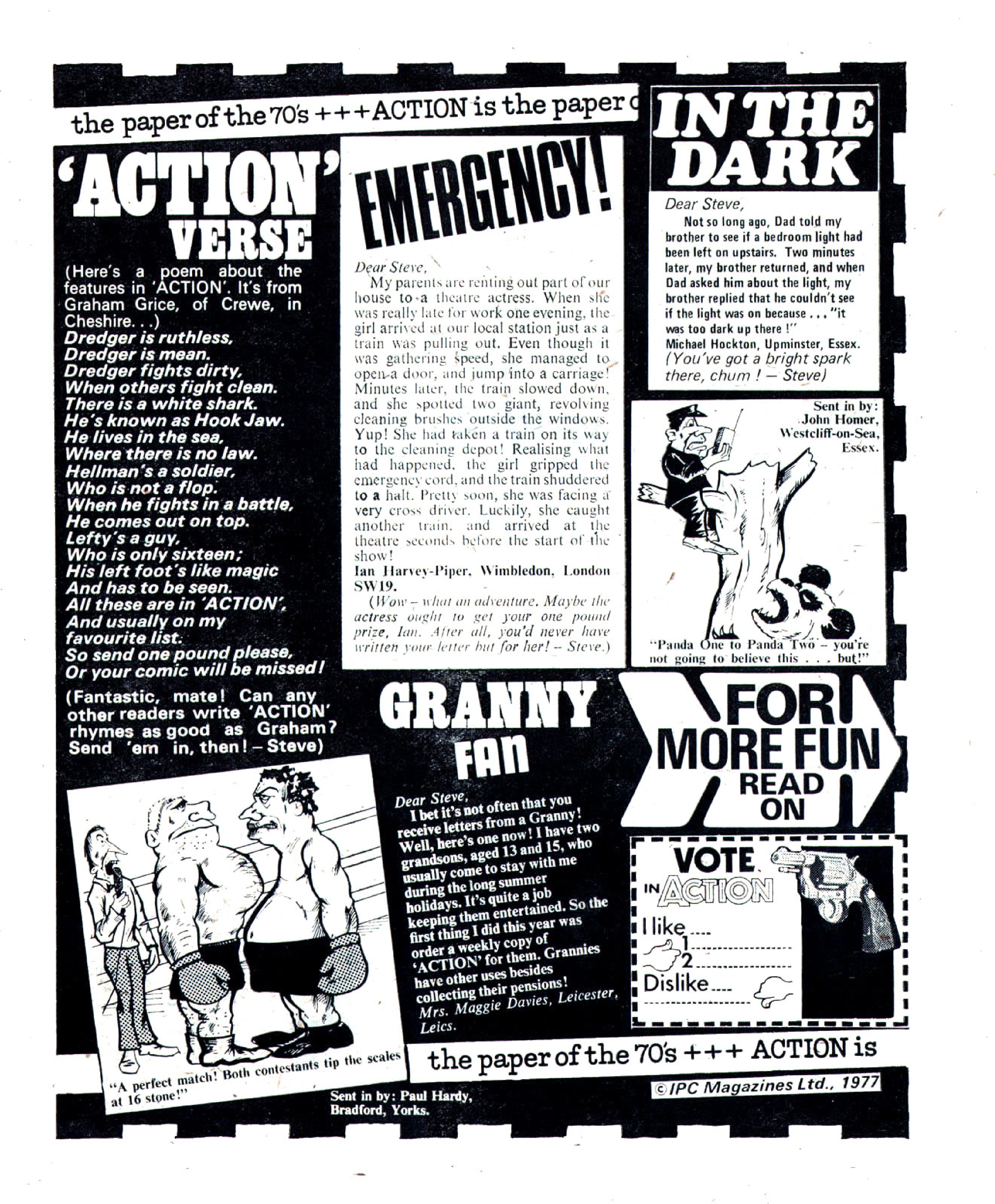 Read online Action (1976) comic -  Issue #42 - 3