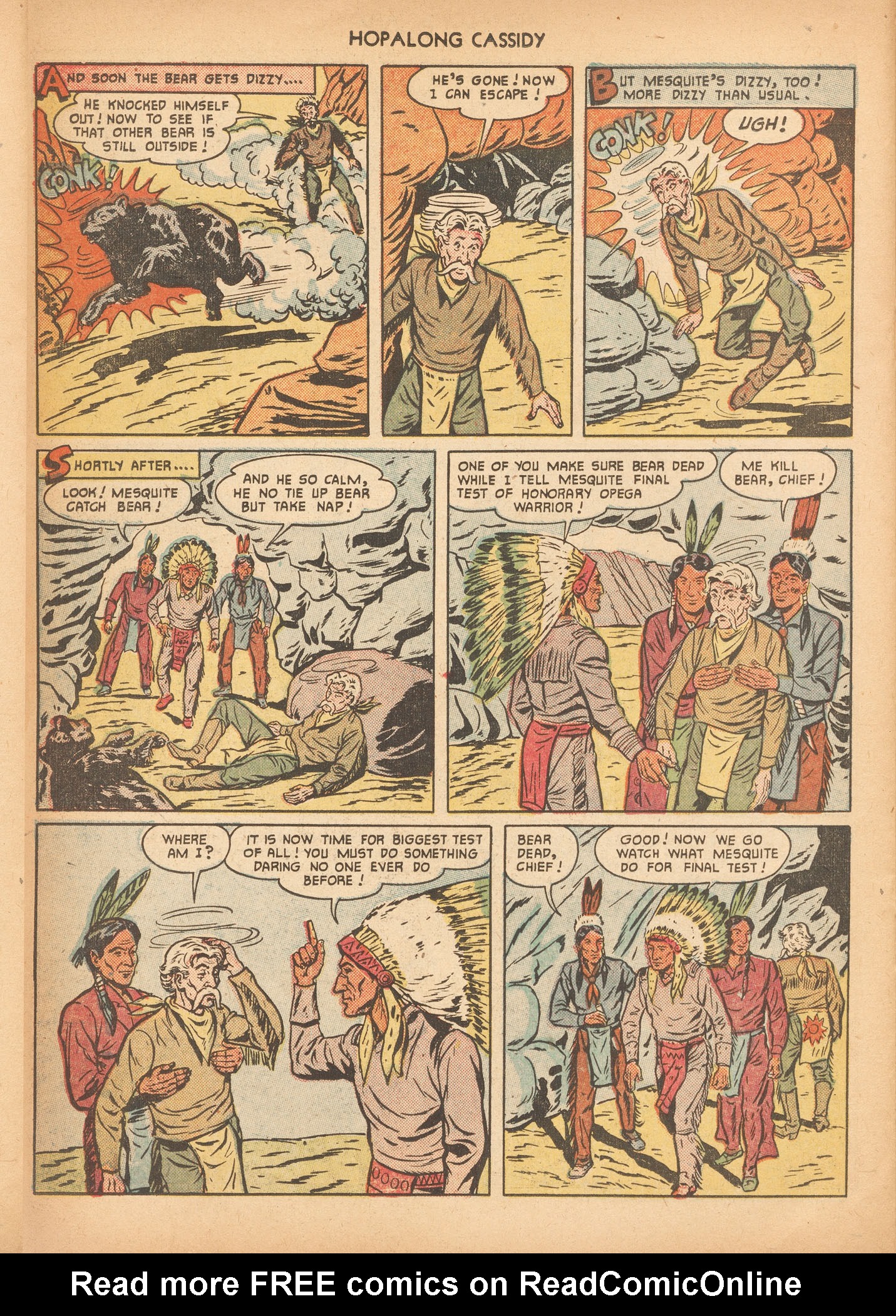 Read online Hopalong Cassidy comic -  Issue #56 - 30