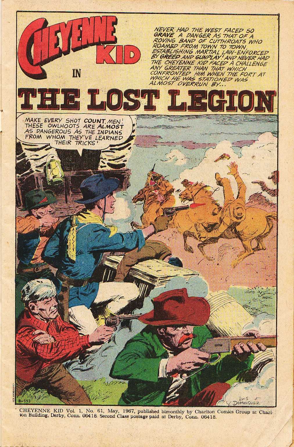 Read online Cheyenne Kid comic -  Issue #61 - 3