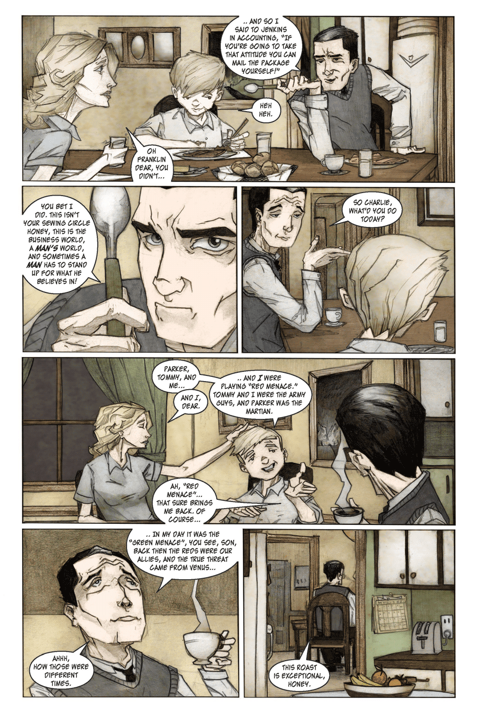 Read online White Picket Fences comic -  Issue #1 - 11