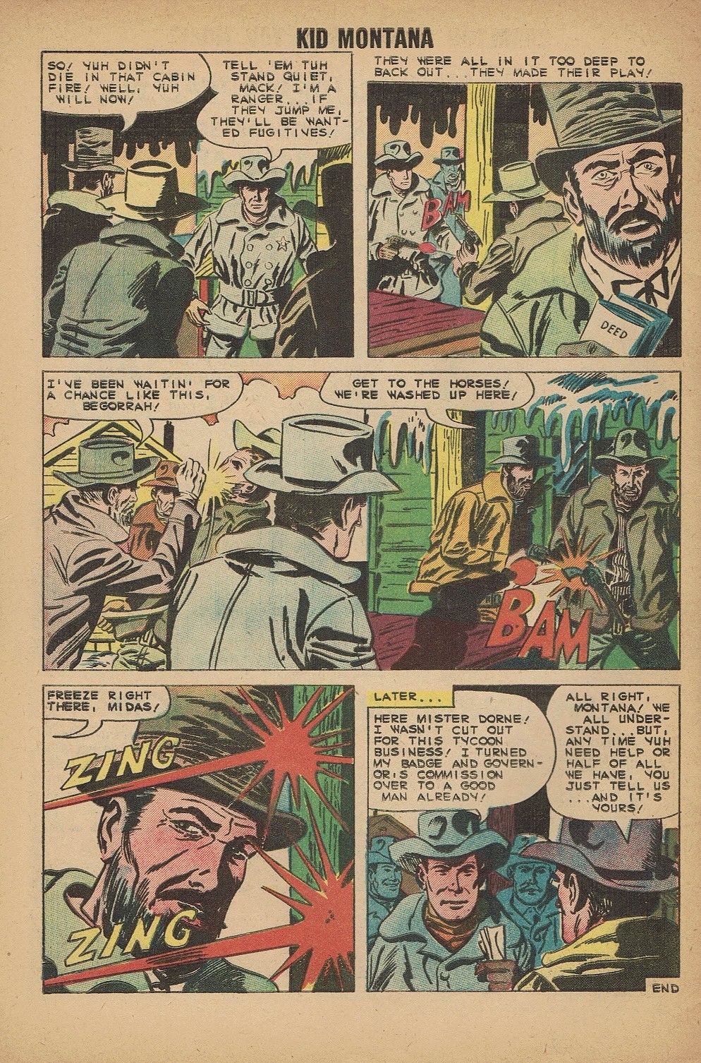 Read online Kid Montana comic -  Issue #27 - 32