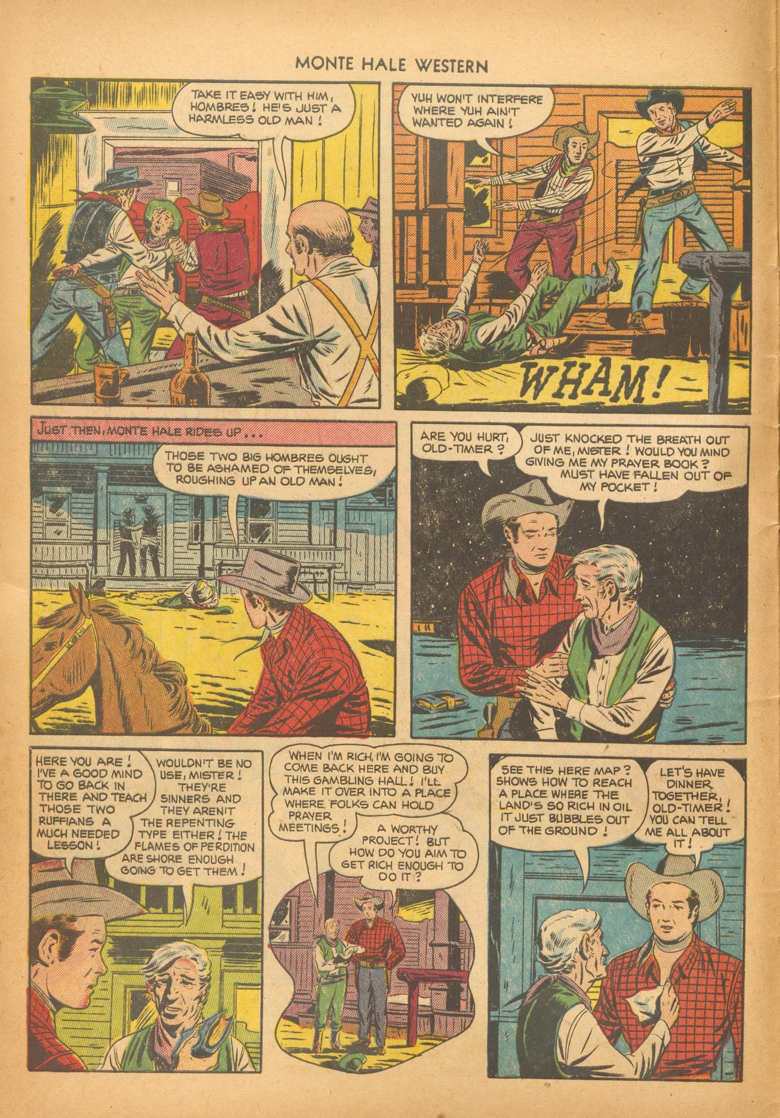 Read online Monte Hale Western comic -  Issue #75 - 4