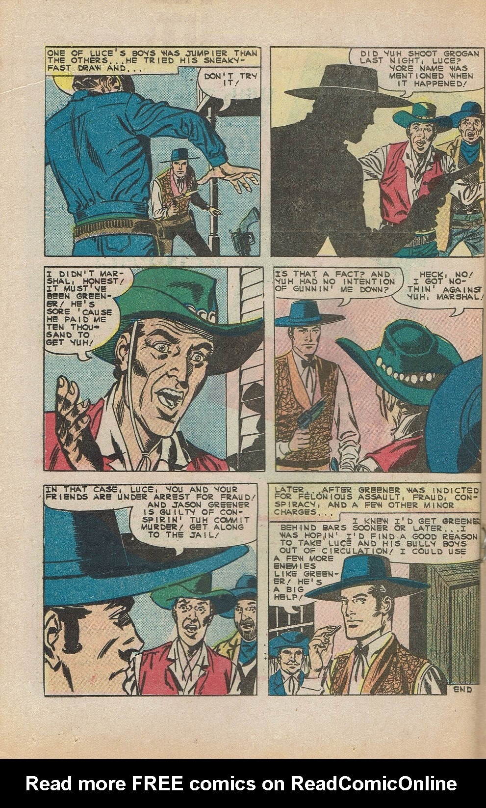 Read online Gunfighters comic -  Issue #59 - 18