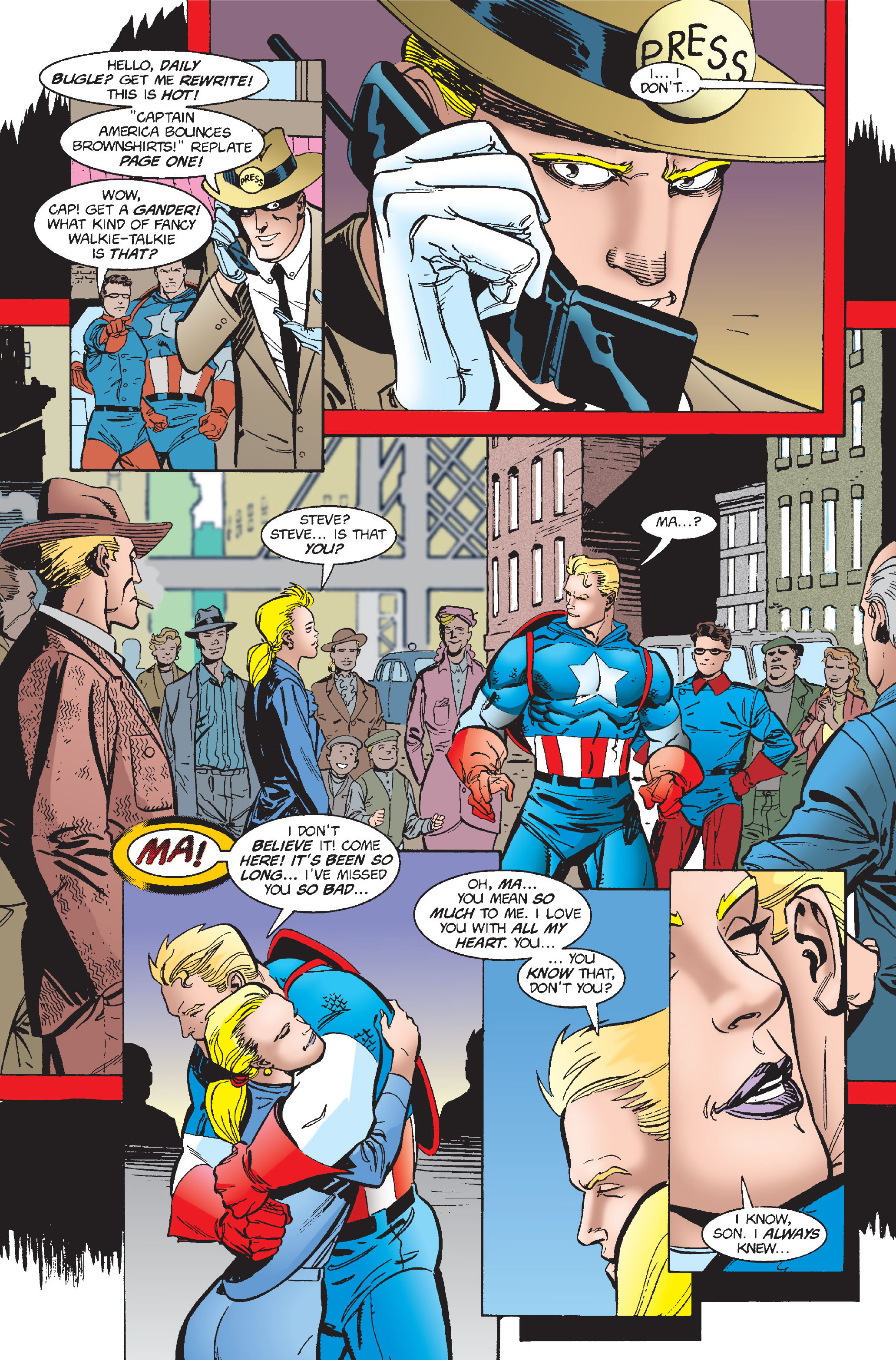 Read online Captain America Epic Collection comic -  Issue # TPB Man Without A Country (Part 1) - 98