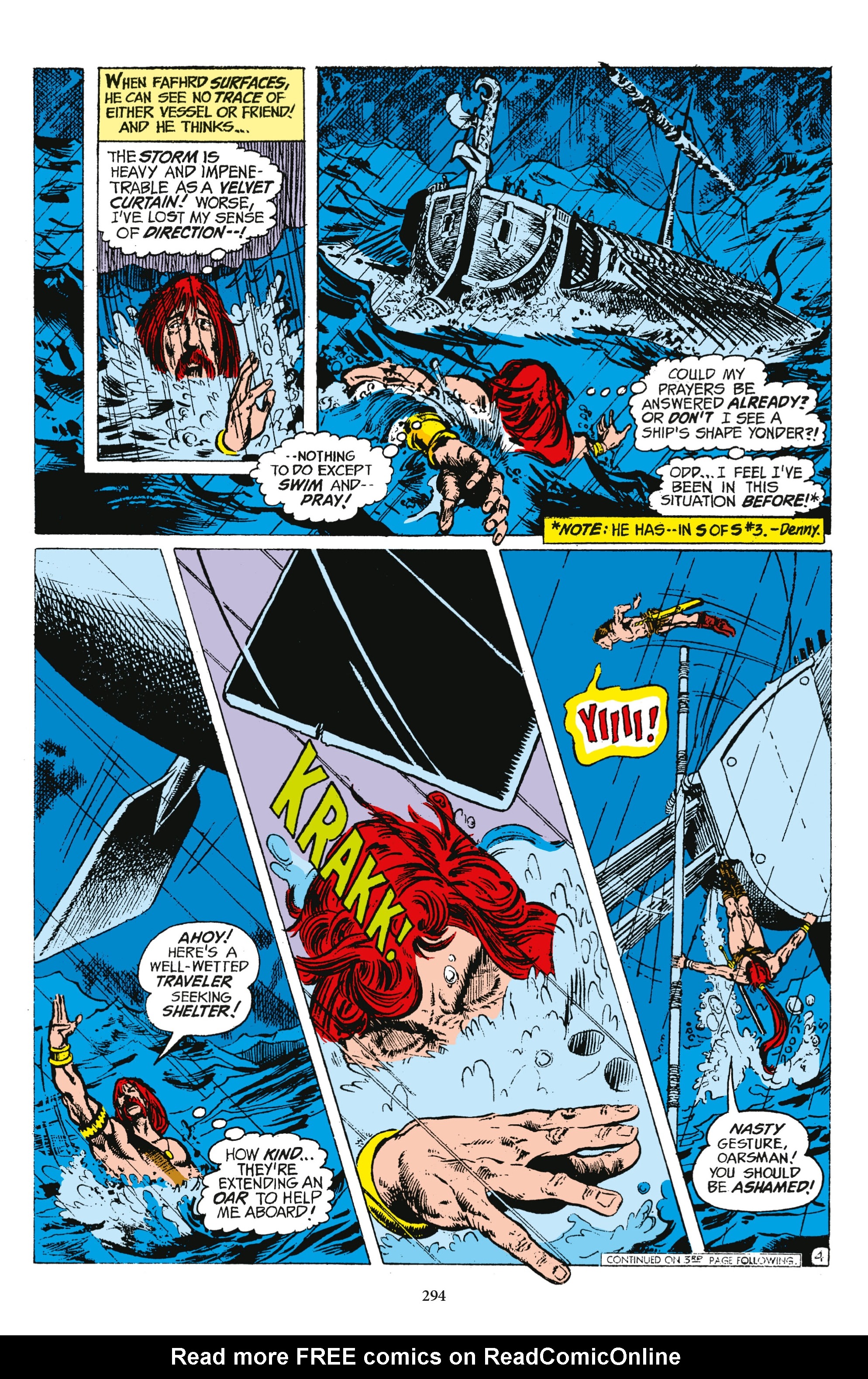 Read online Fafhrd and the Gray Mouser Omnibus comic -  Issue # TPB (Part 3) - 93
