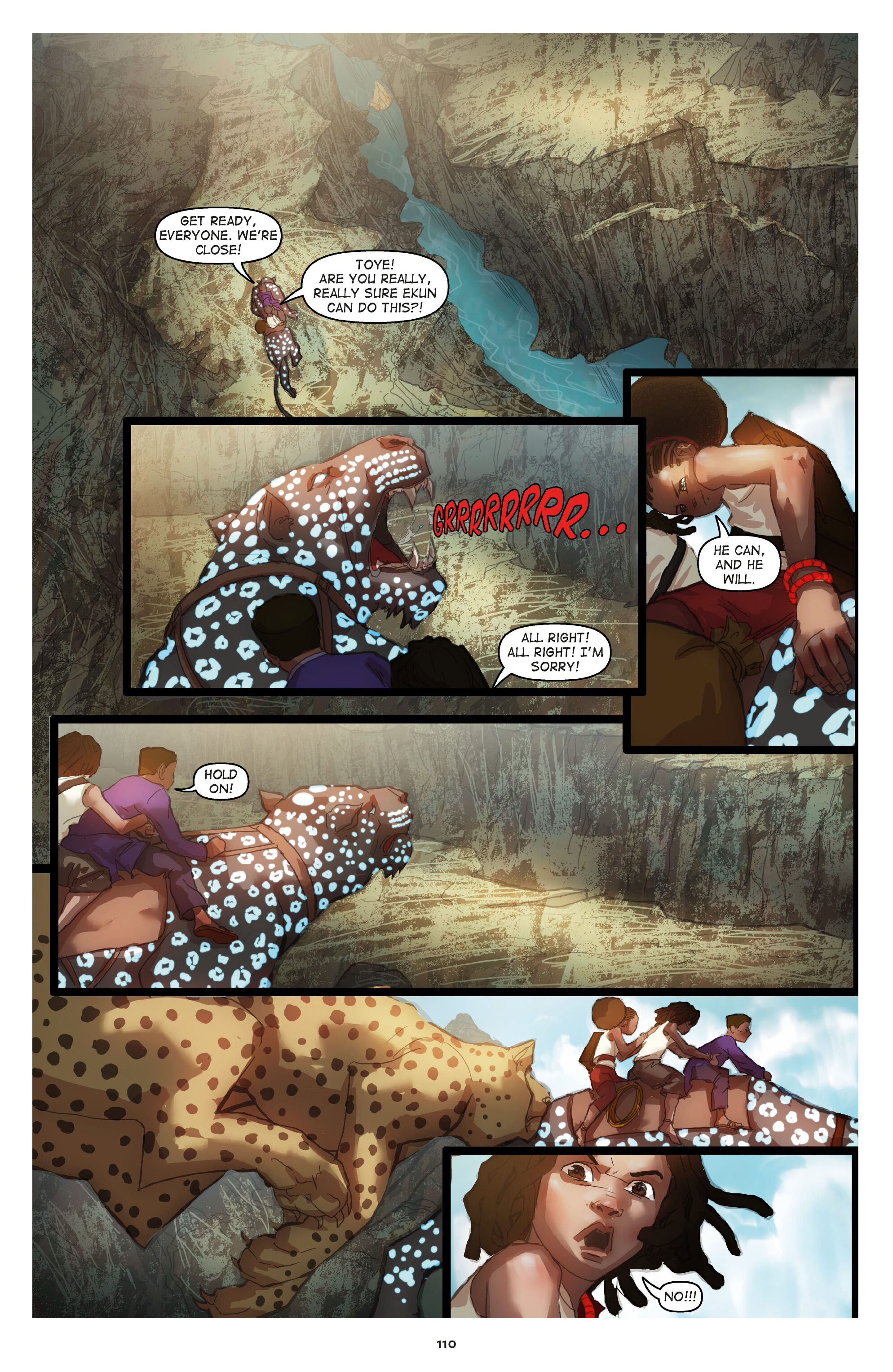 Read online Iyanu: Child of Wonder comic -  Issue # TPB 3 - 109