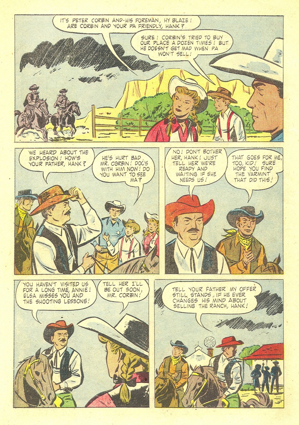 Read online Annie Oakley & Tagg comic -  Issue #5 - 6