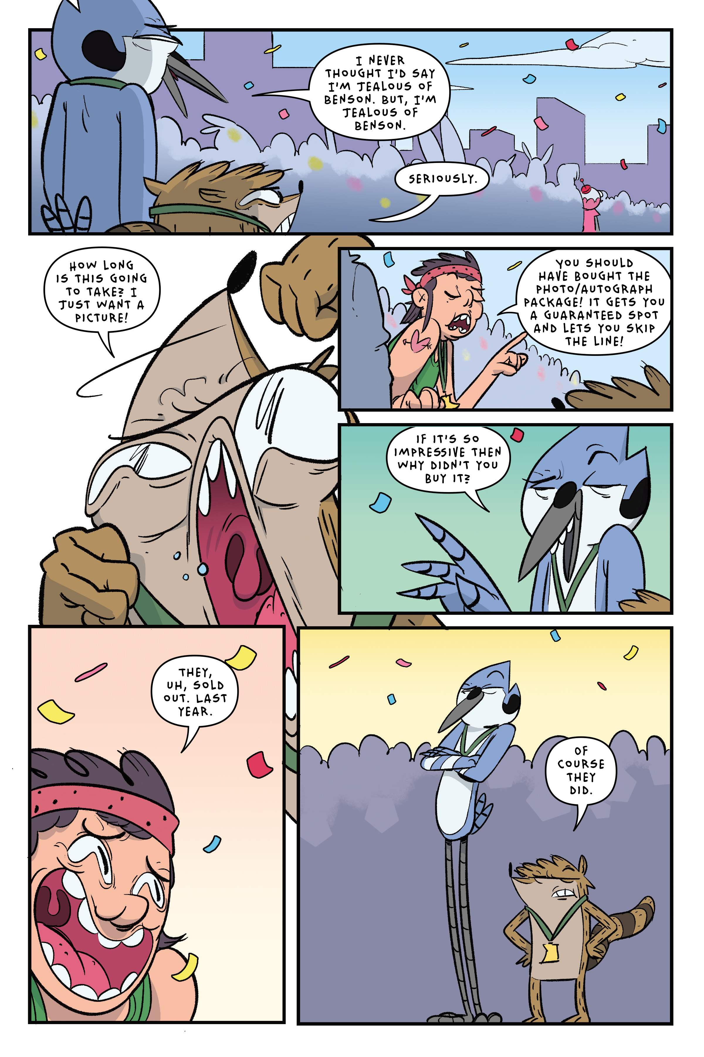 Read online Regular Show: Comic Conned comic -  Issue # TPB - 73