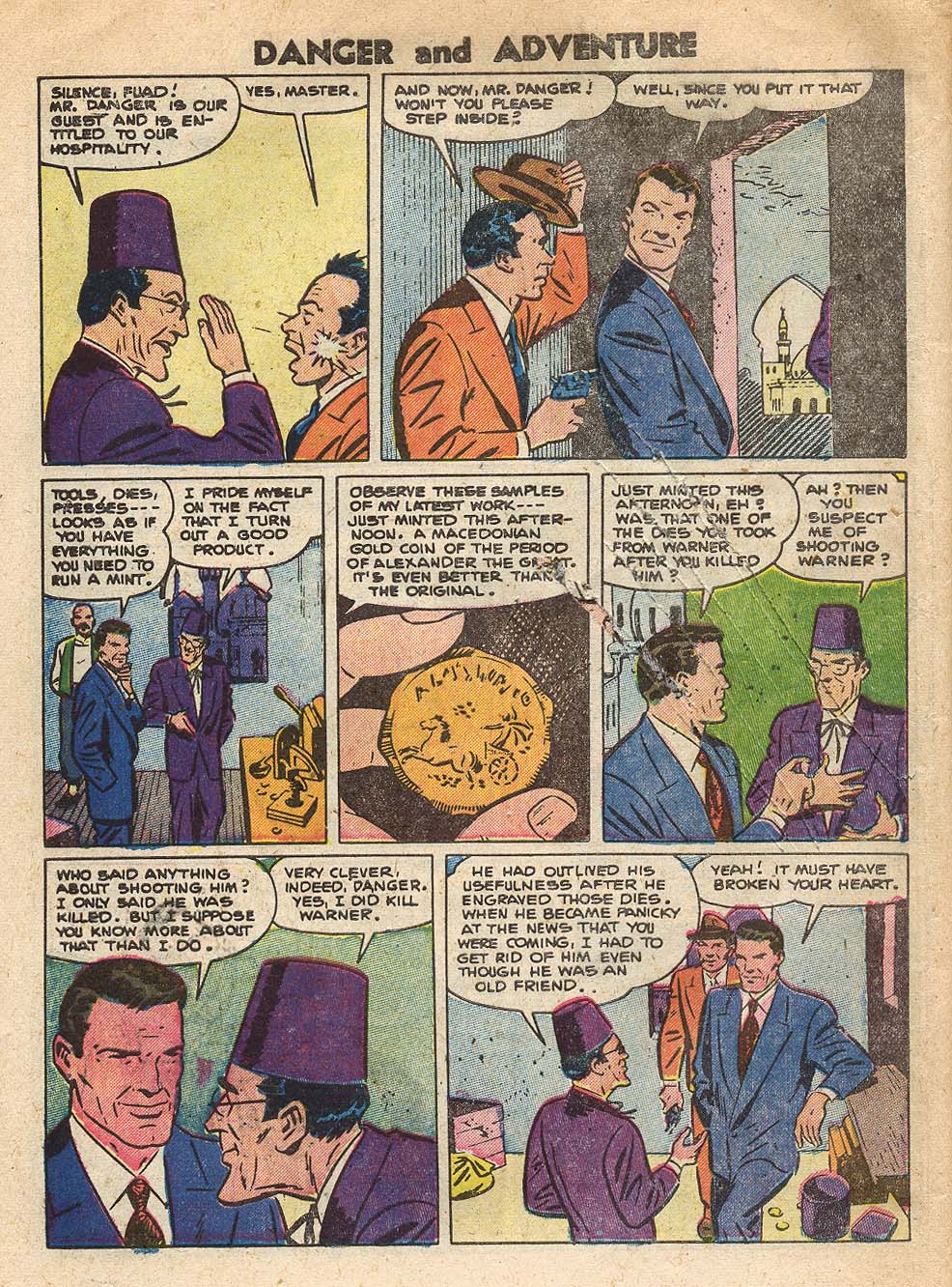 Read online Danger and Adventure comic -  Issue #25 - 10