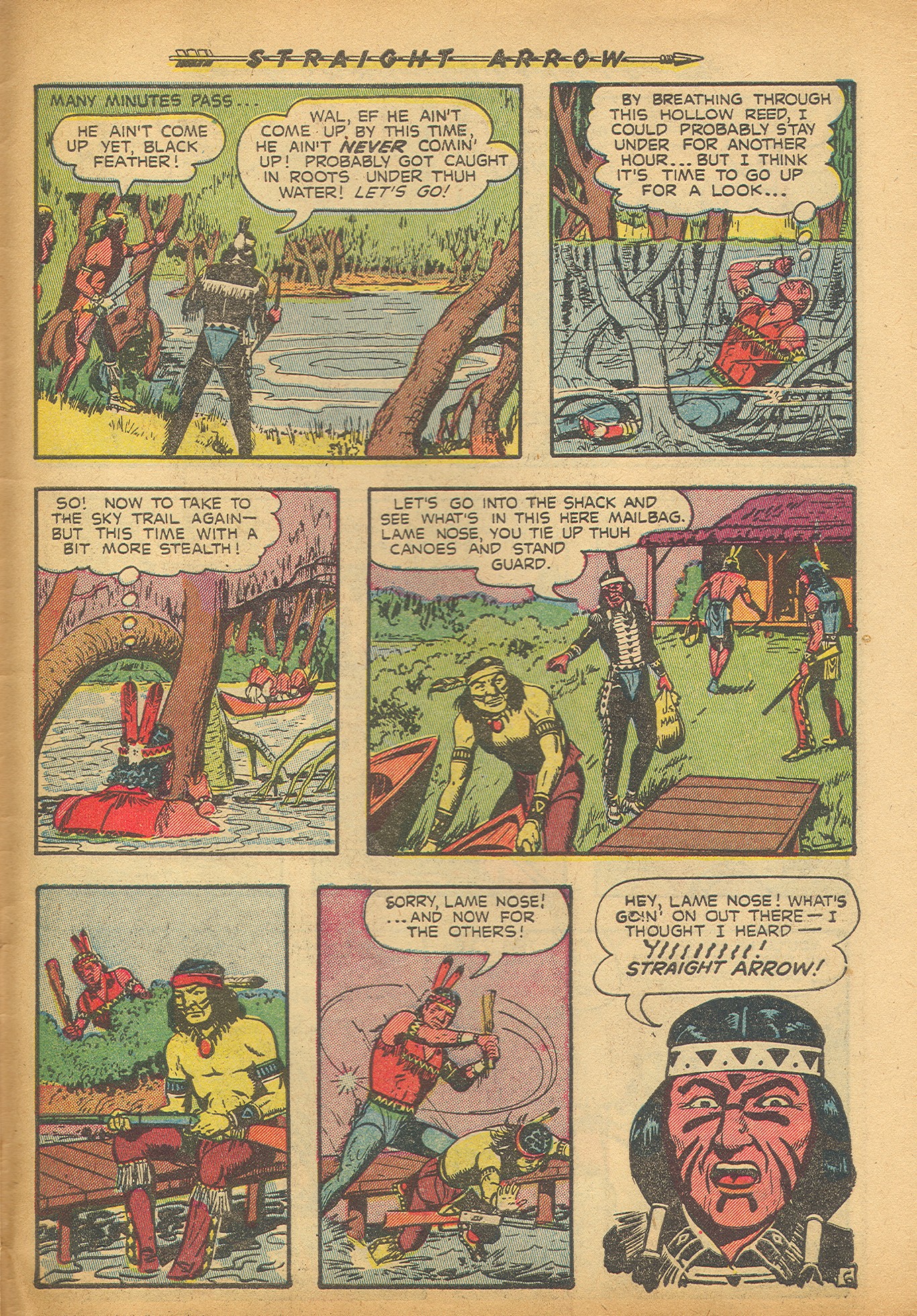 Read online Straight Arrow comic -  Issue #25 - 31