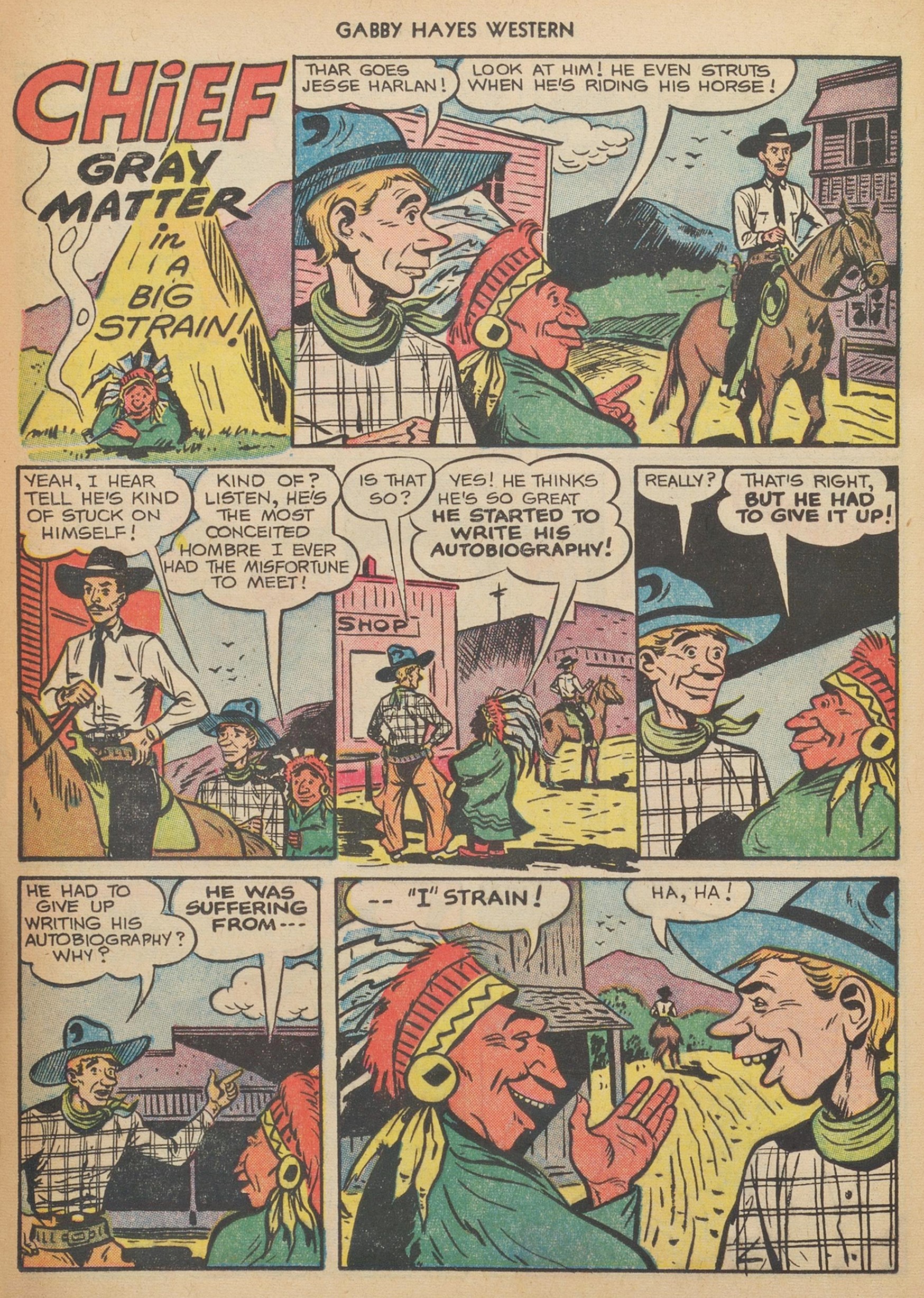 Read online Gabby Hayes Western comic -  Issue #42 - 24