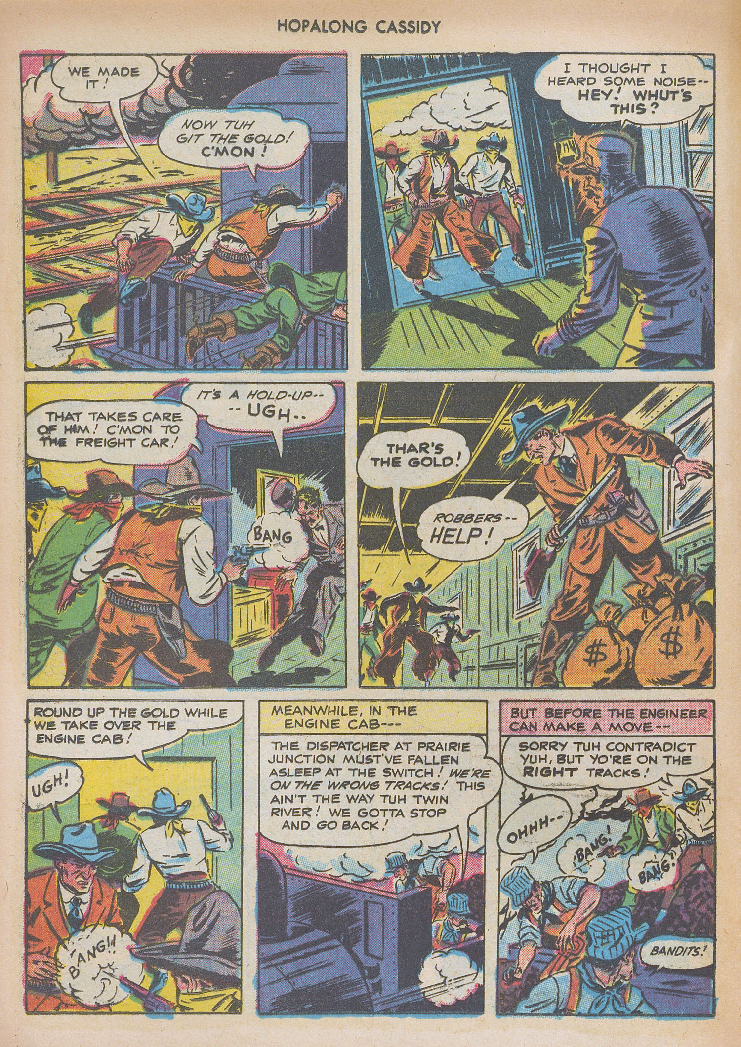 Read online Hopalong Cassidy comic -  Issue #8 - 28