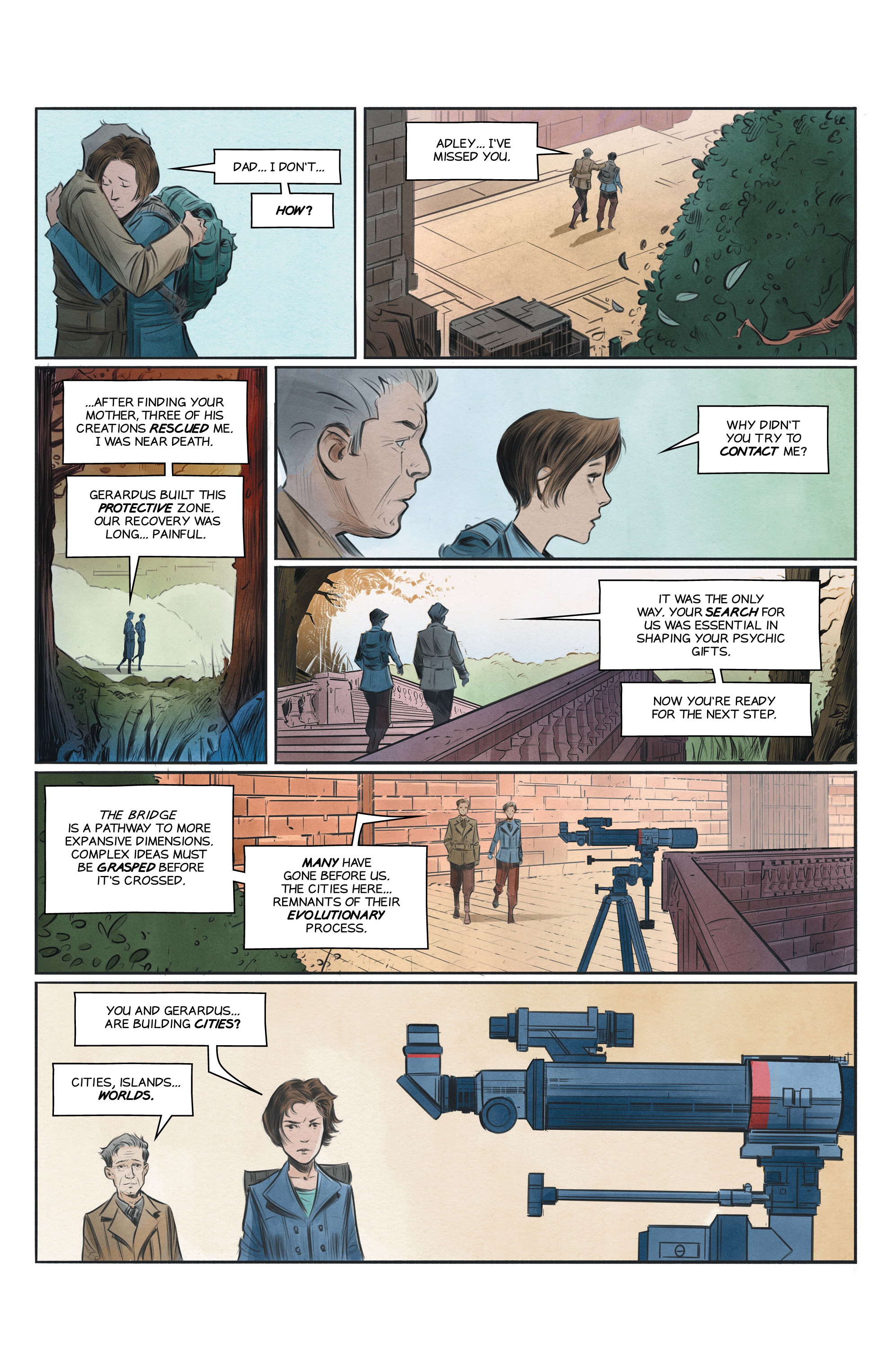 Read online Hexagon Bridge comic -  Issue #5 - 30