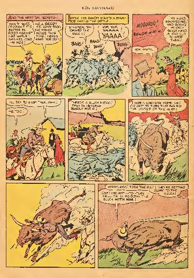 Read online Ken Maynard Western comic -  Issue #1 - 10