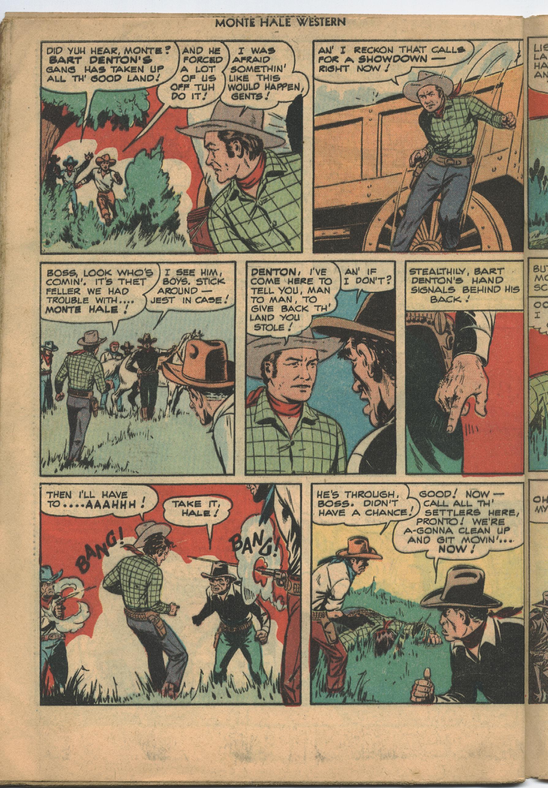 Read online Monte Hale Western comic -  Issue #29 - 48