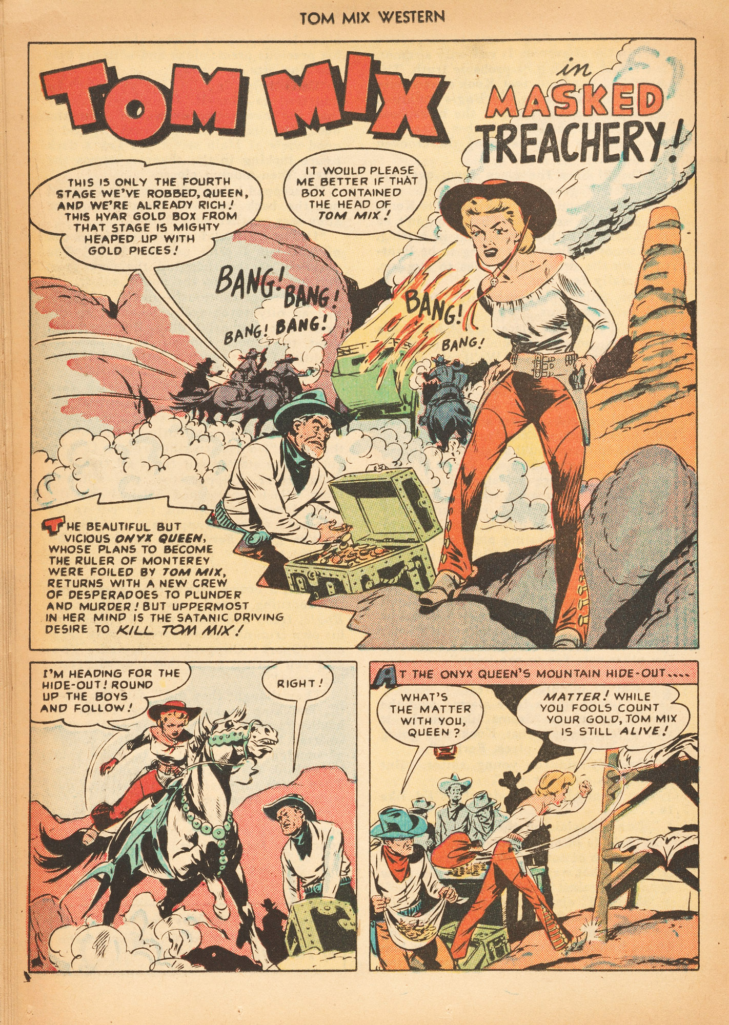 Read online Tom Mix Western (1948) comic -  Issue #15 - 26