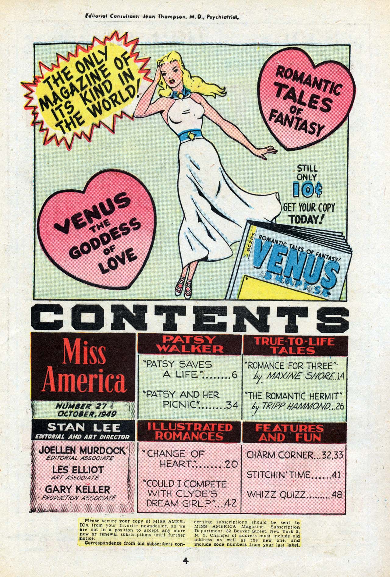 Read online Miss America Magazine comic -  Issue #60 - 4