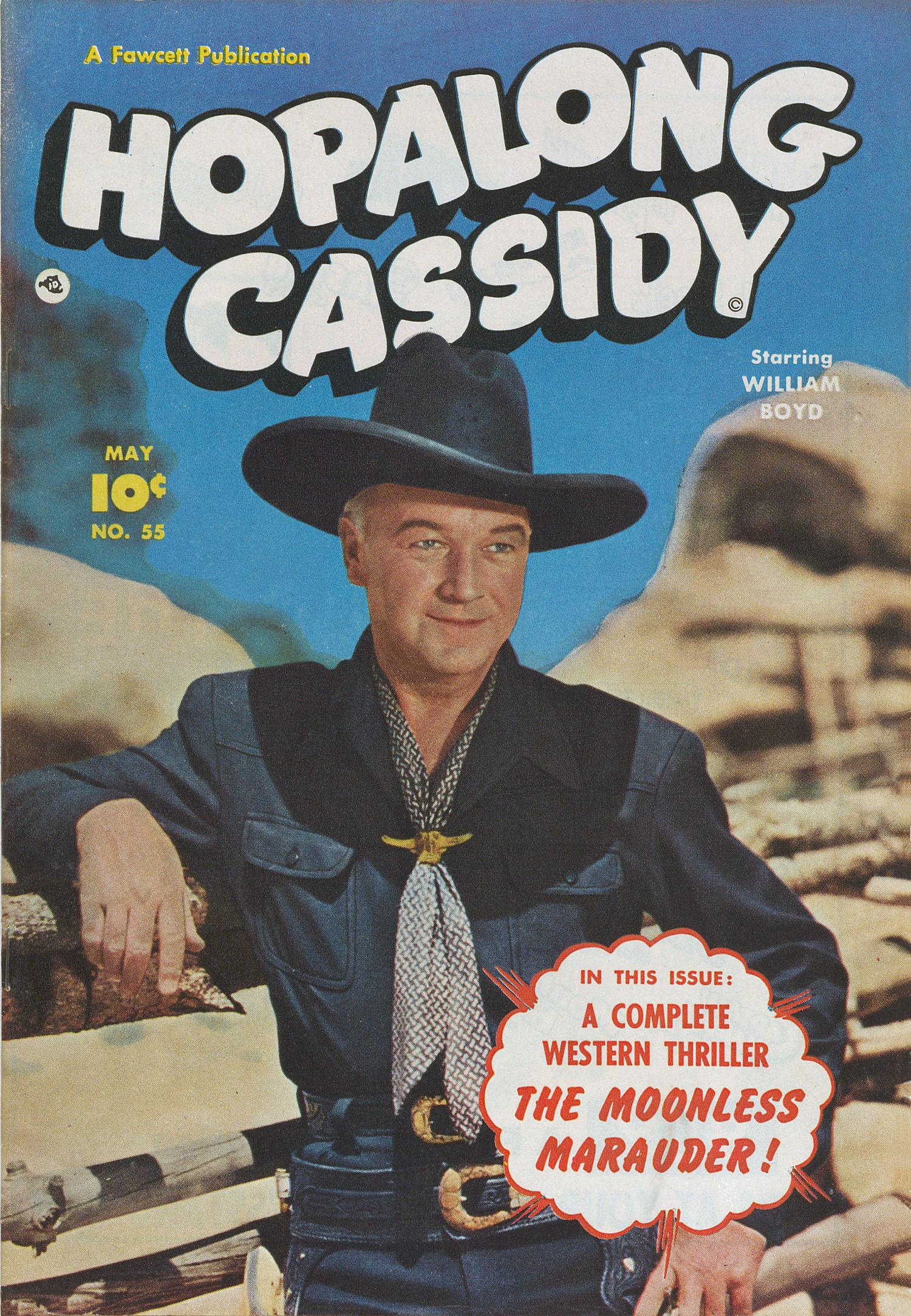Read online Hopalong Cassidy comic -  Issue #55 - 1