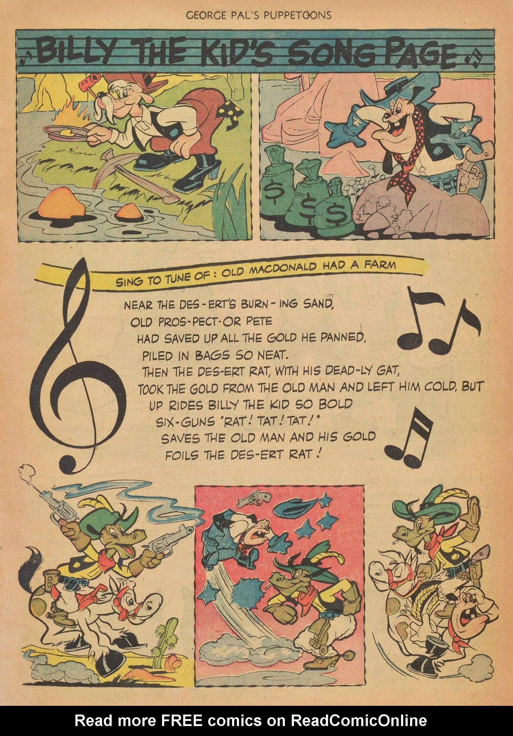 Read online George Pal's Puppetoons comic -  Issue #19 - 17