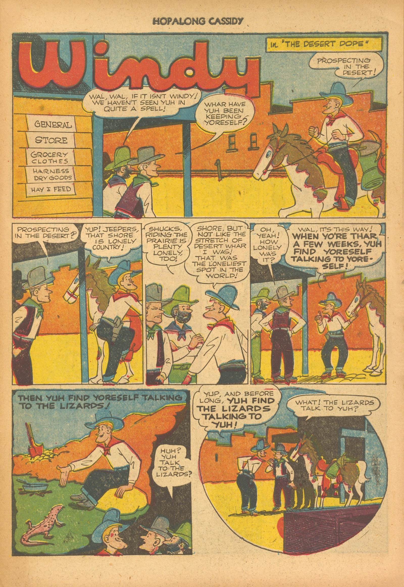 Read online Hopalong Cassidy comic -  Issue #74 - 31
