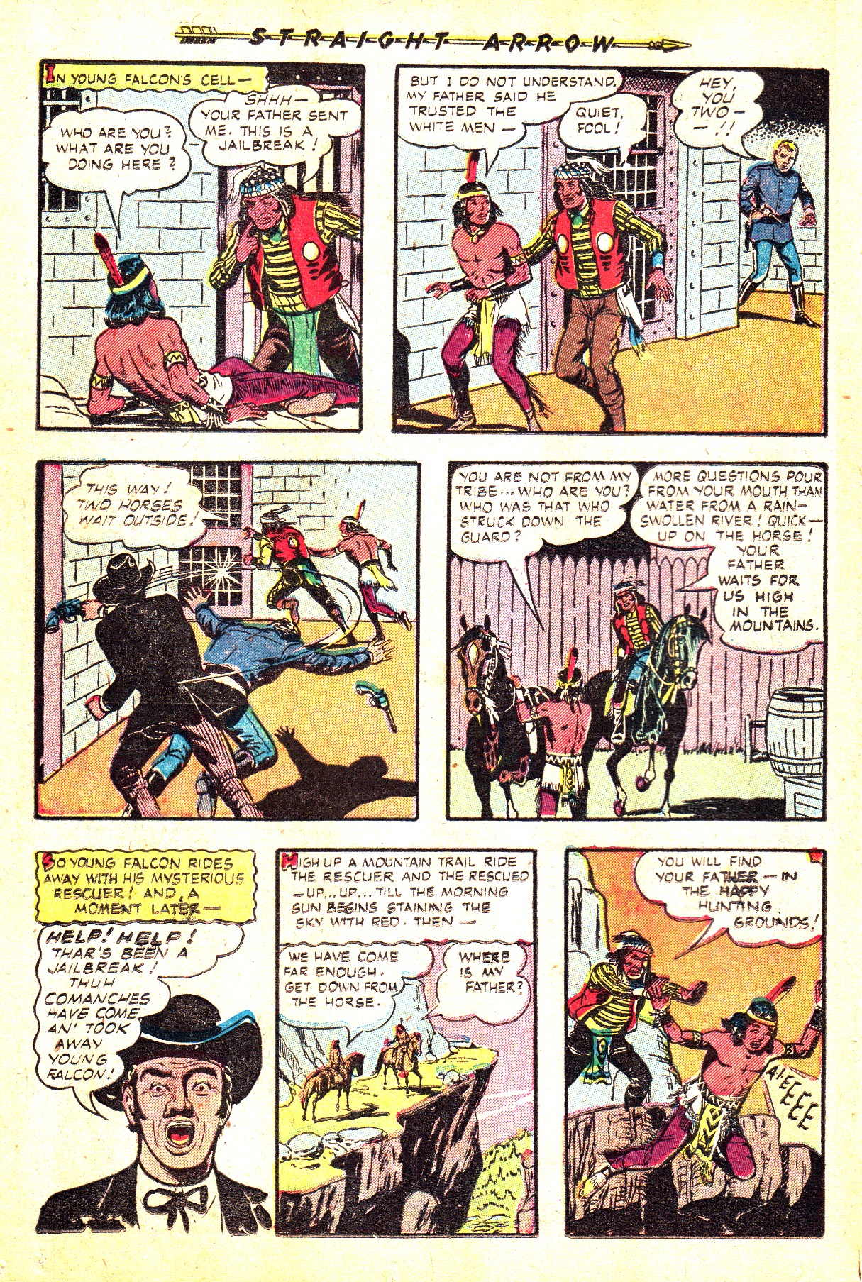 Read online Straight Arrow comic -  Issue #33 - 14