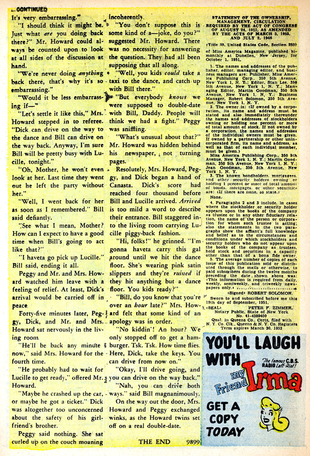 Read online Miss America comic -  Issue #45 - 18