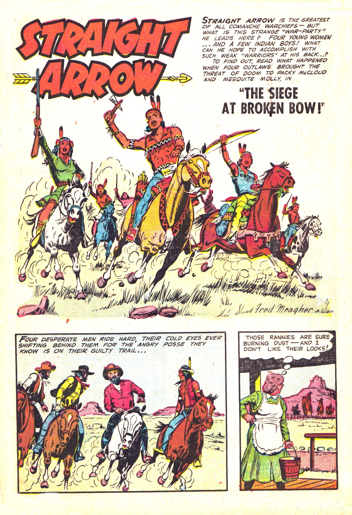 Read online Straight Arrow comic -  Issue #41 - 3