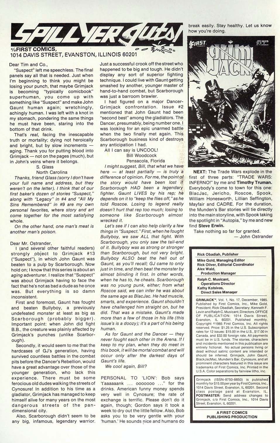 Read online Grimjack comic -  Issue #17 - 30