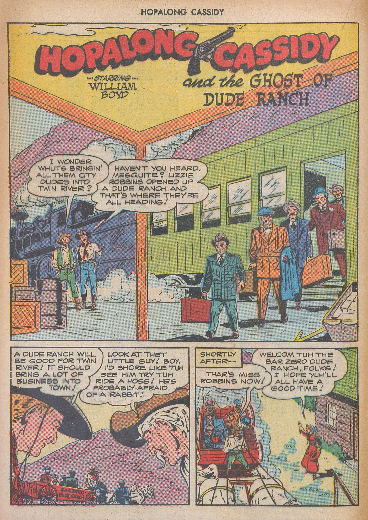 Read online Hopalong Cassidy comic -  Issue #18 - 16