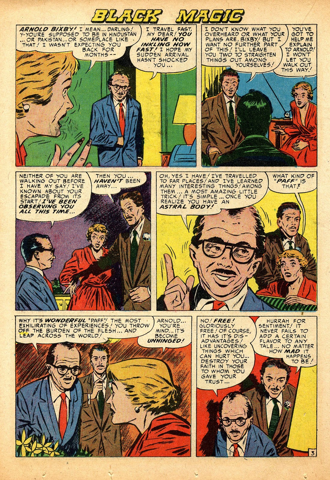 Read online Black Magic (1950) comic -  Issue #16 - 20