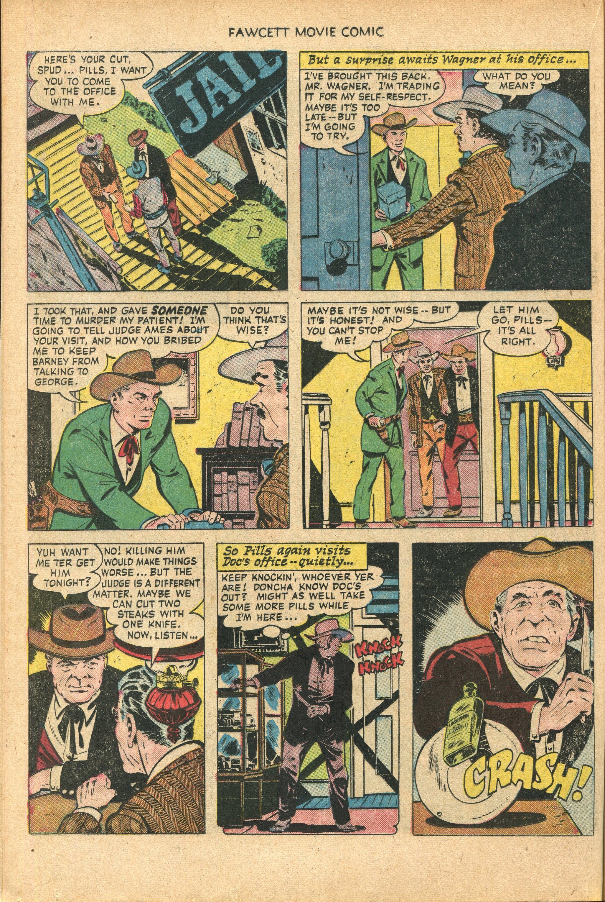 Read online Fawcett Movie Comic comic -  Issue #9 - 16