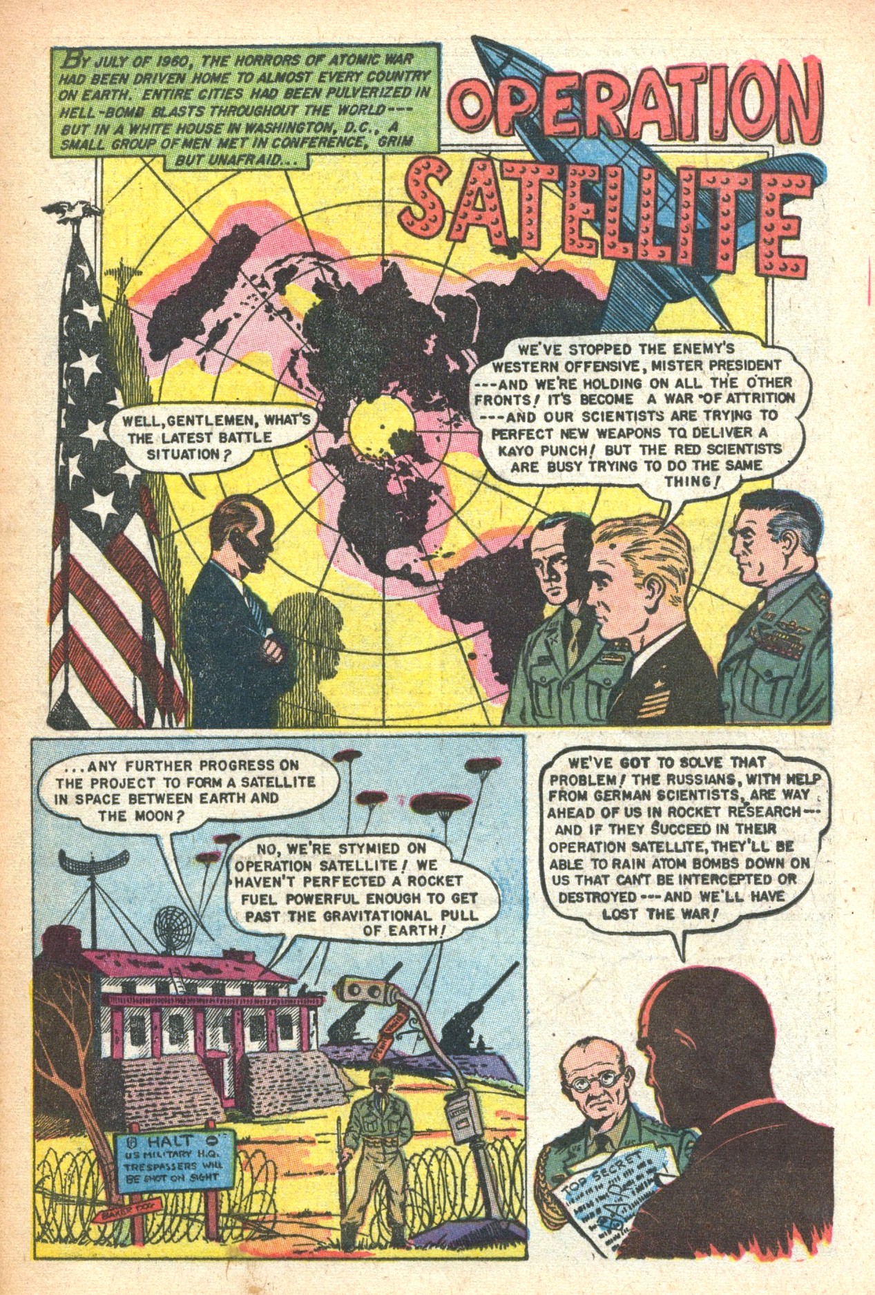 Read online Atomic War! comic -  Issue #4 - 17