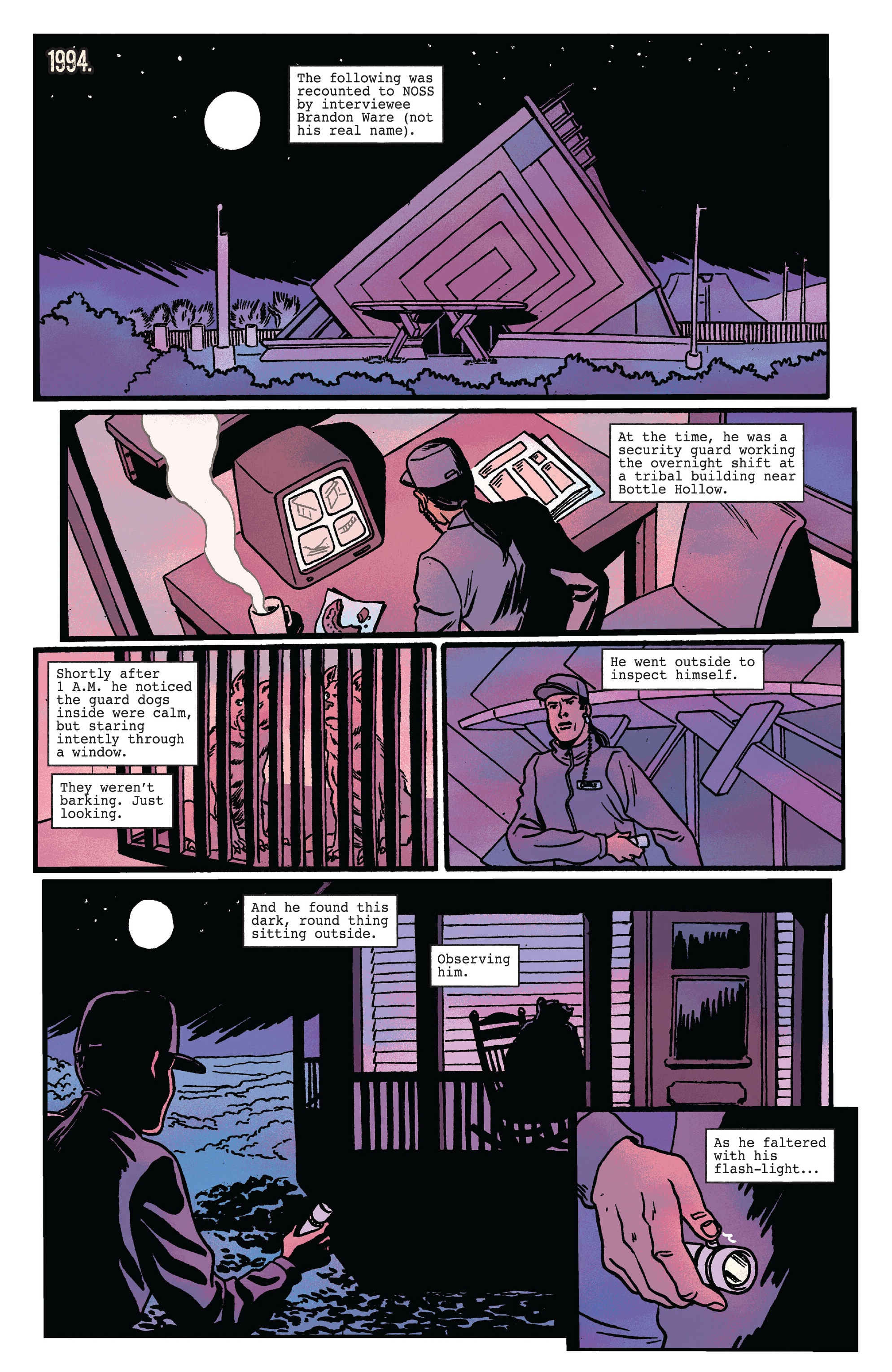 Read online Hunt for the Skinwalker comic -  Issue #4 - 18