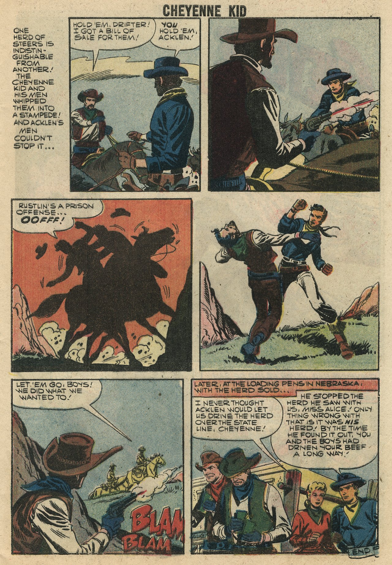 Read online Cheyenne Kid comic -  Issue #13 - 9
