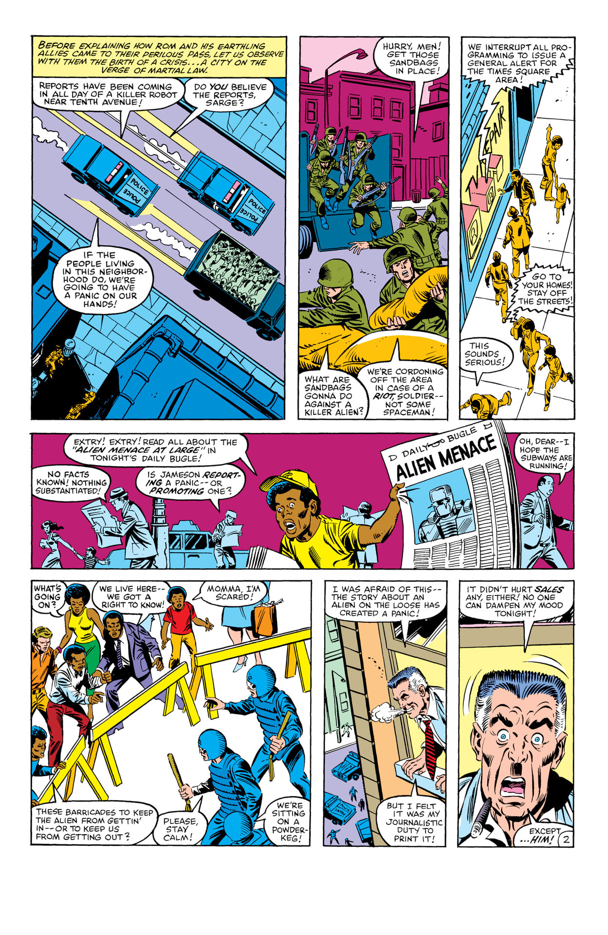 Read online Rom: The Original Marvel Years Omnibus comic -  Issue # TPB (Part 6) - 8