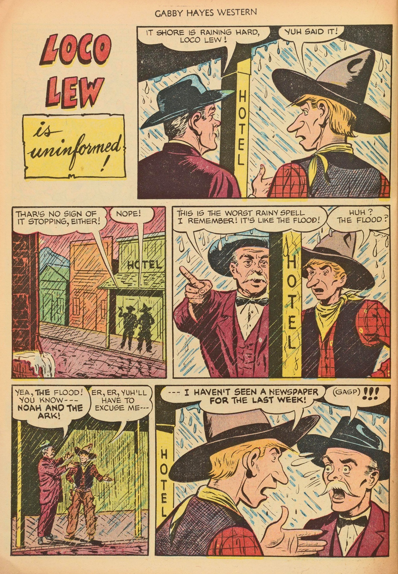 Read online Gabby Hayes Western comic -  Issue #36 - 22