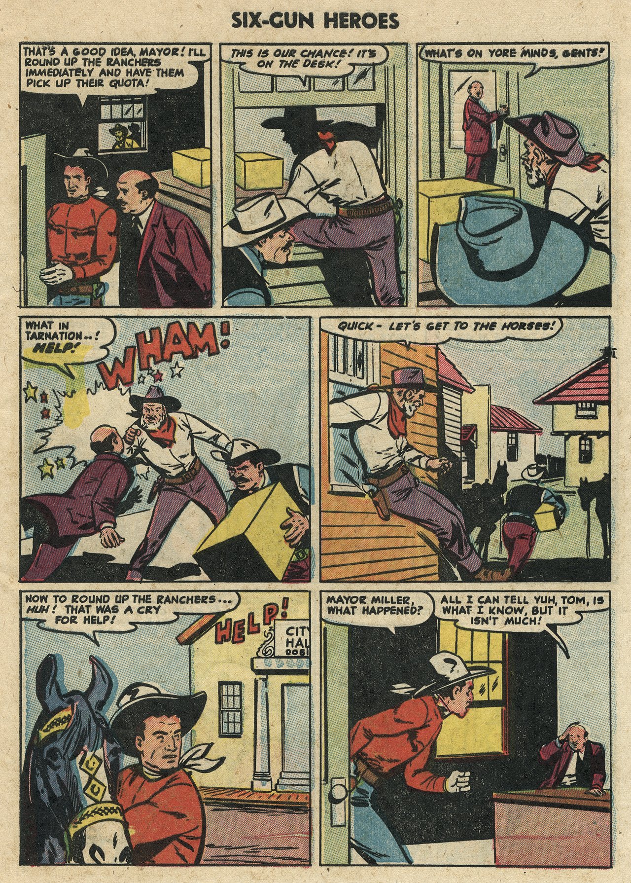 Read online Six-Gun Heroes comic -  Issue #32 - 29