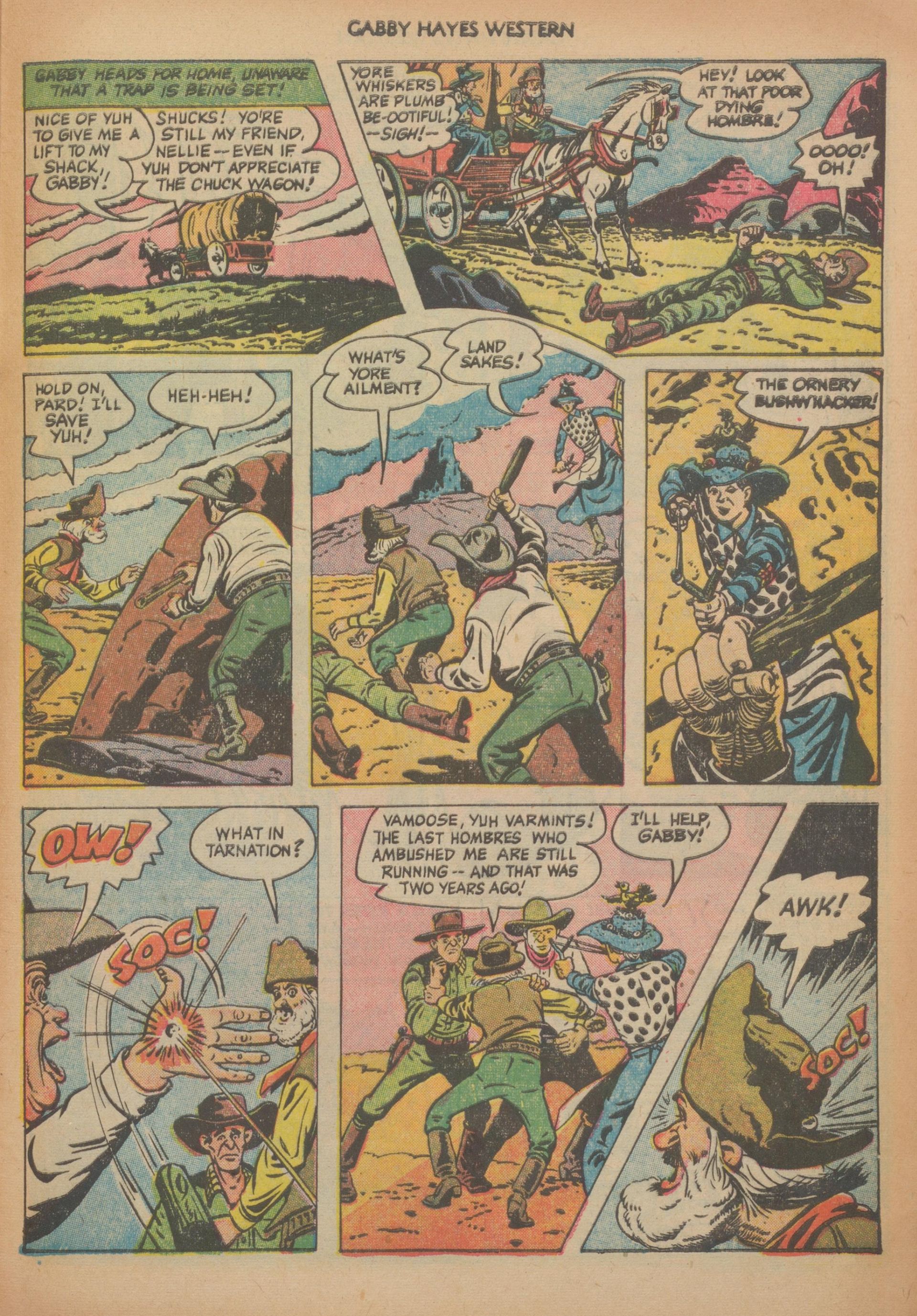 Read online Gabby Hayes Western comic -  Issue #38 - 29