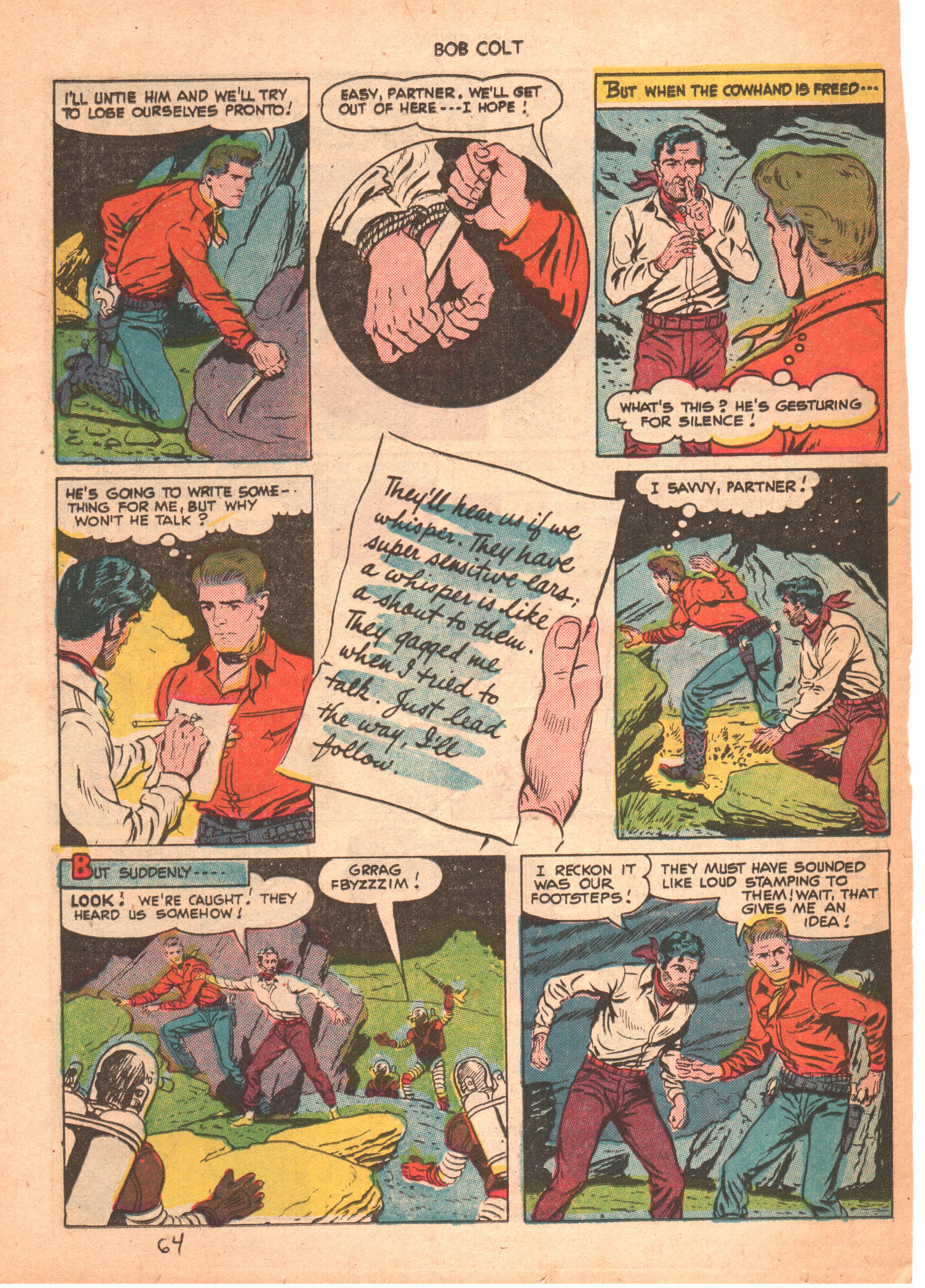 Read online Bob Colt Western comic -  Issue #6 - 31