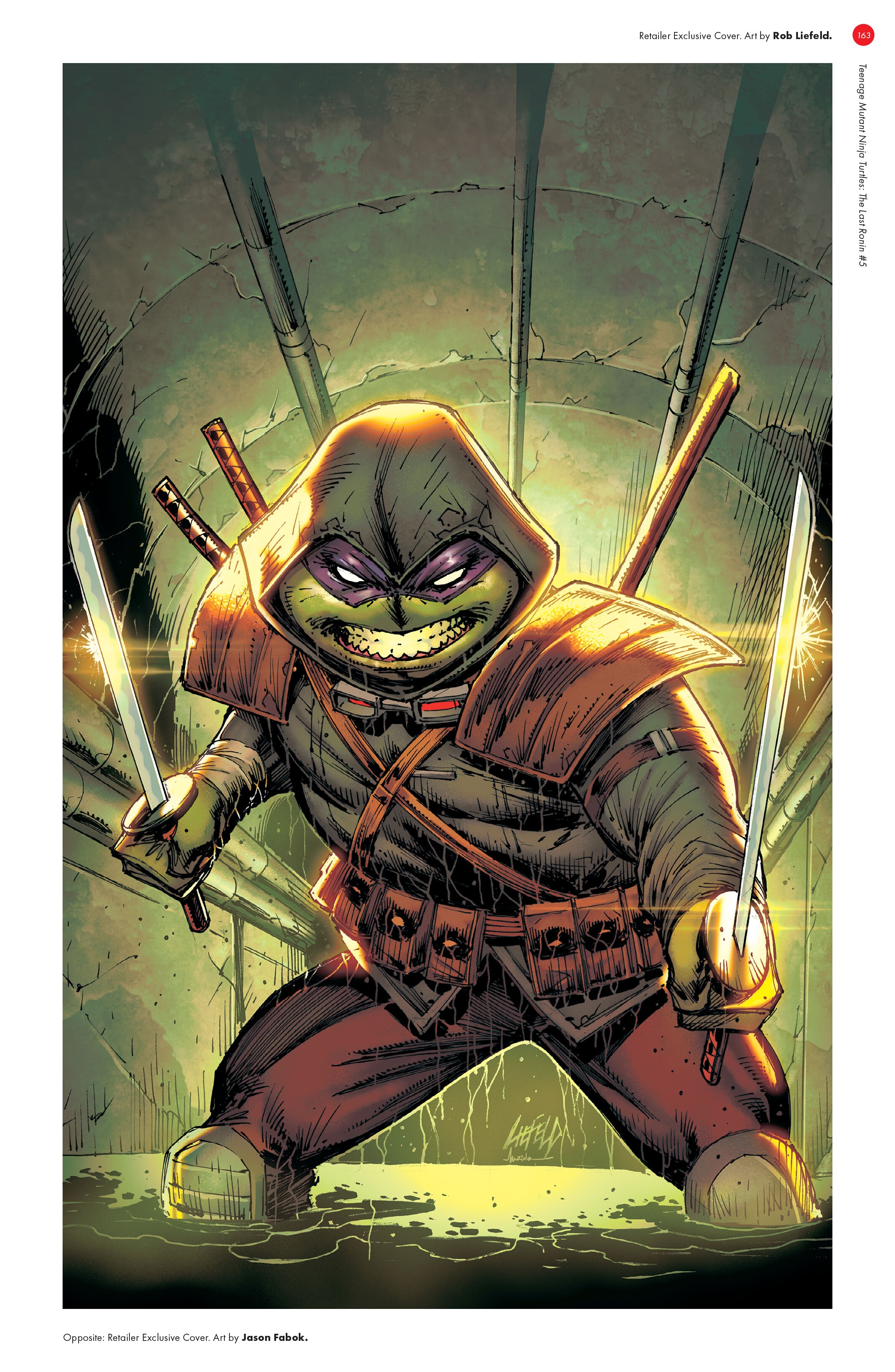 Read online Teenage Mutant Ninja Turtles: The Last Ronin - The Covers comic -  Issue # TPB (Part 2) - 57