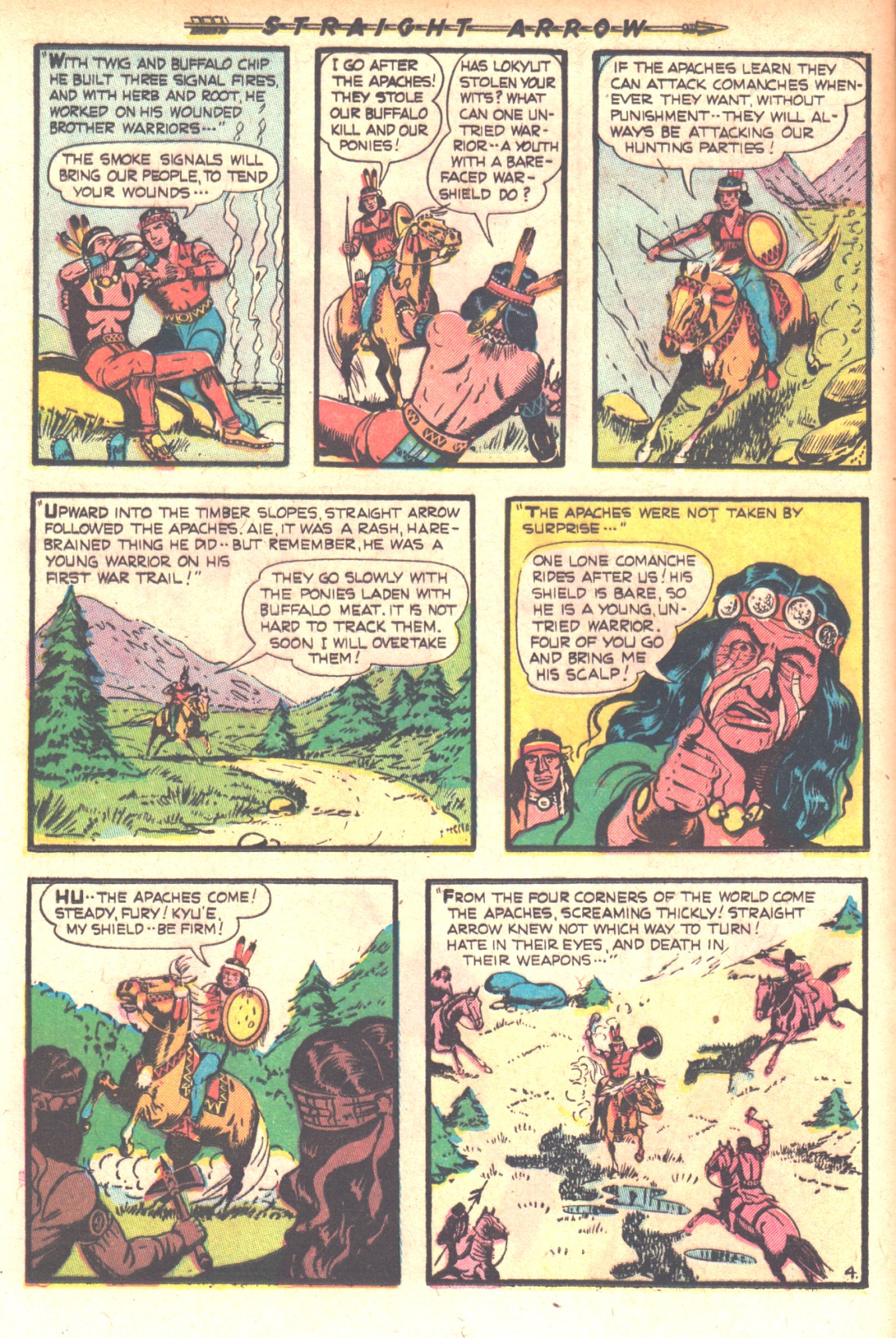 Read online Straight Arrow comic -  Issue #20 - 14
