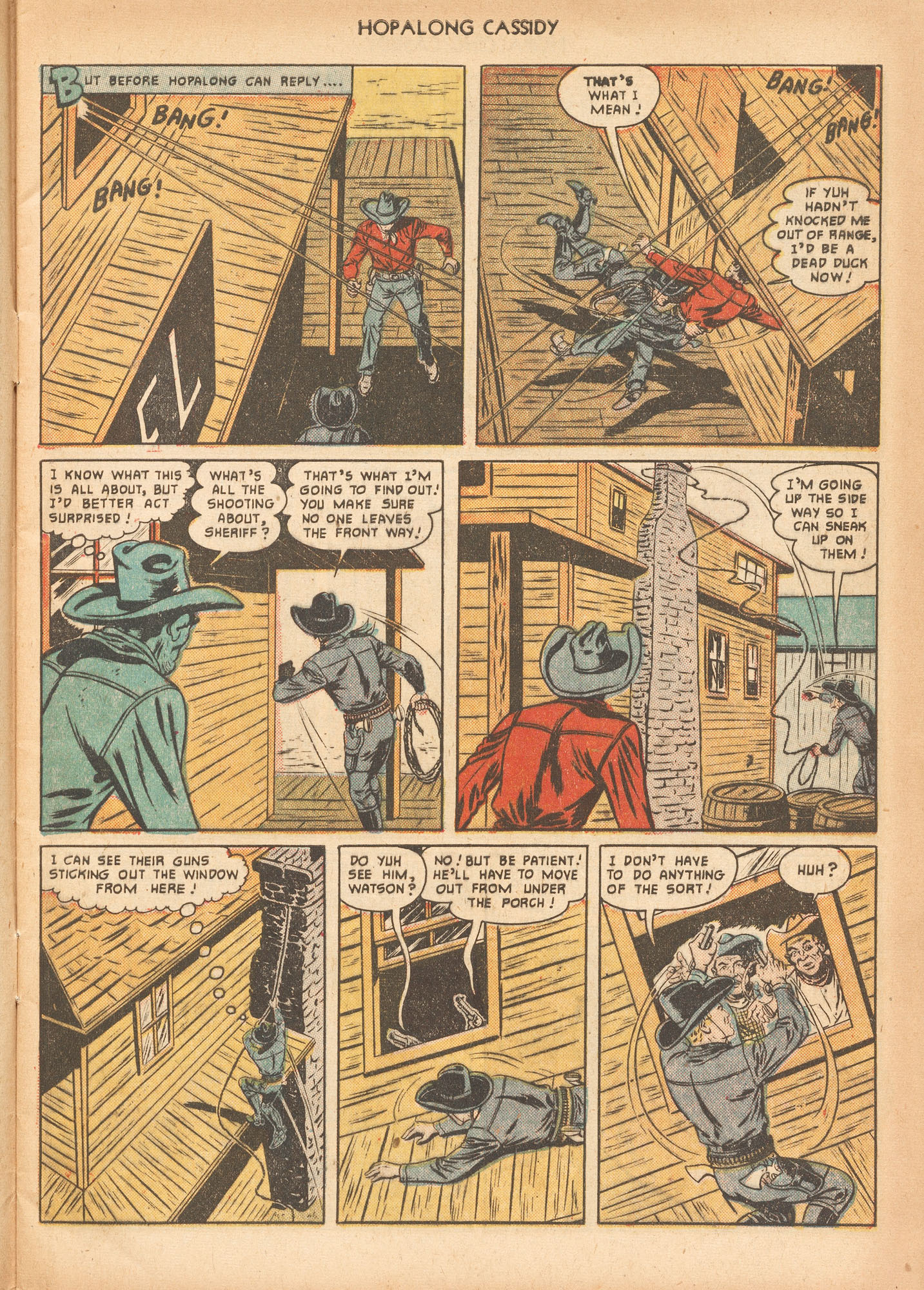 Read online Hopalong Cassidy comic -  Issue #56 - 9