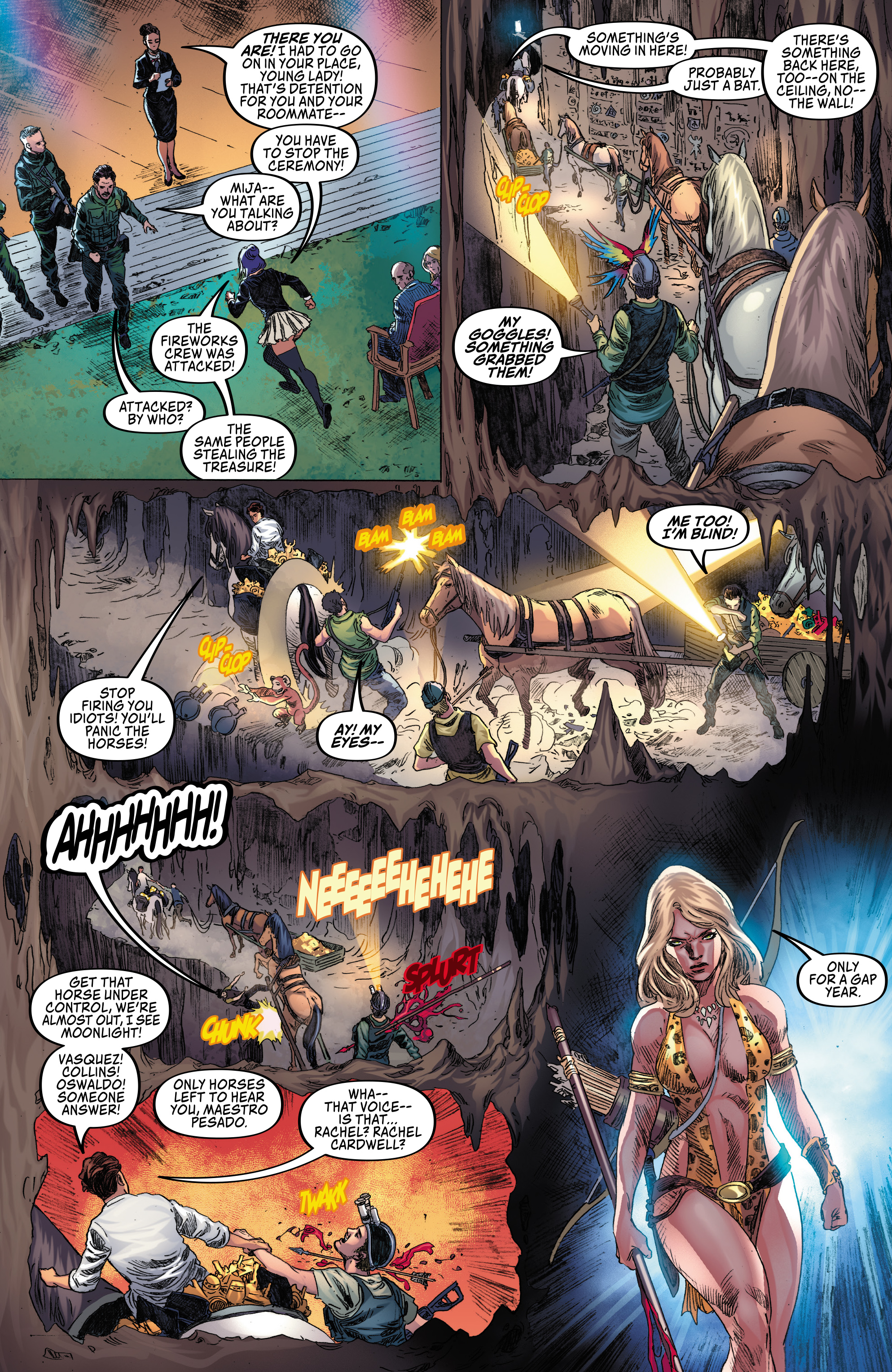Read online Sheena Queen of the Jungle: Fatal Exams comic -  Issue #5 - 26