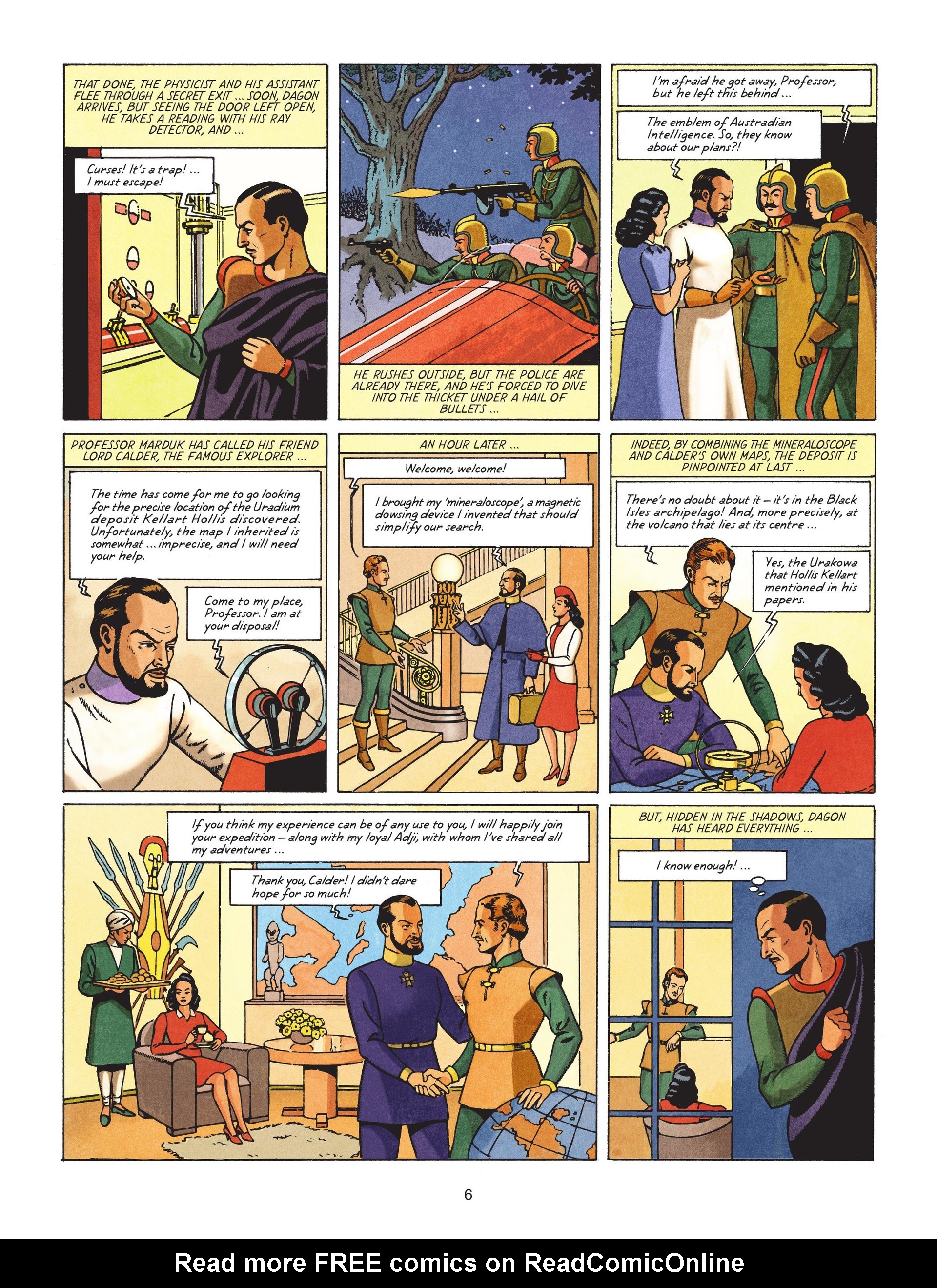 Read online Before Blake & Mortimer comic -  Issue #1 - 7