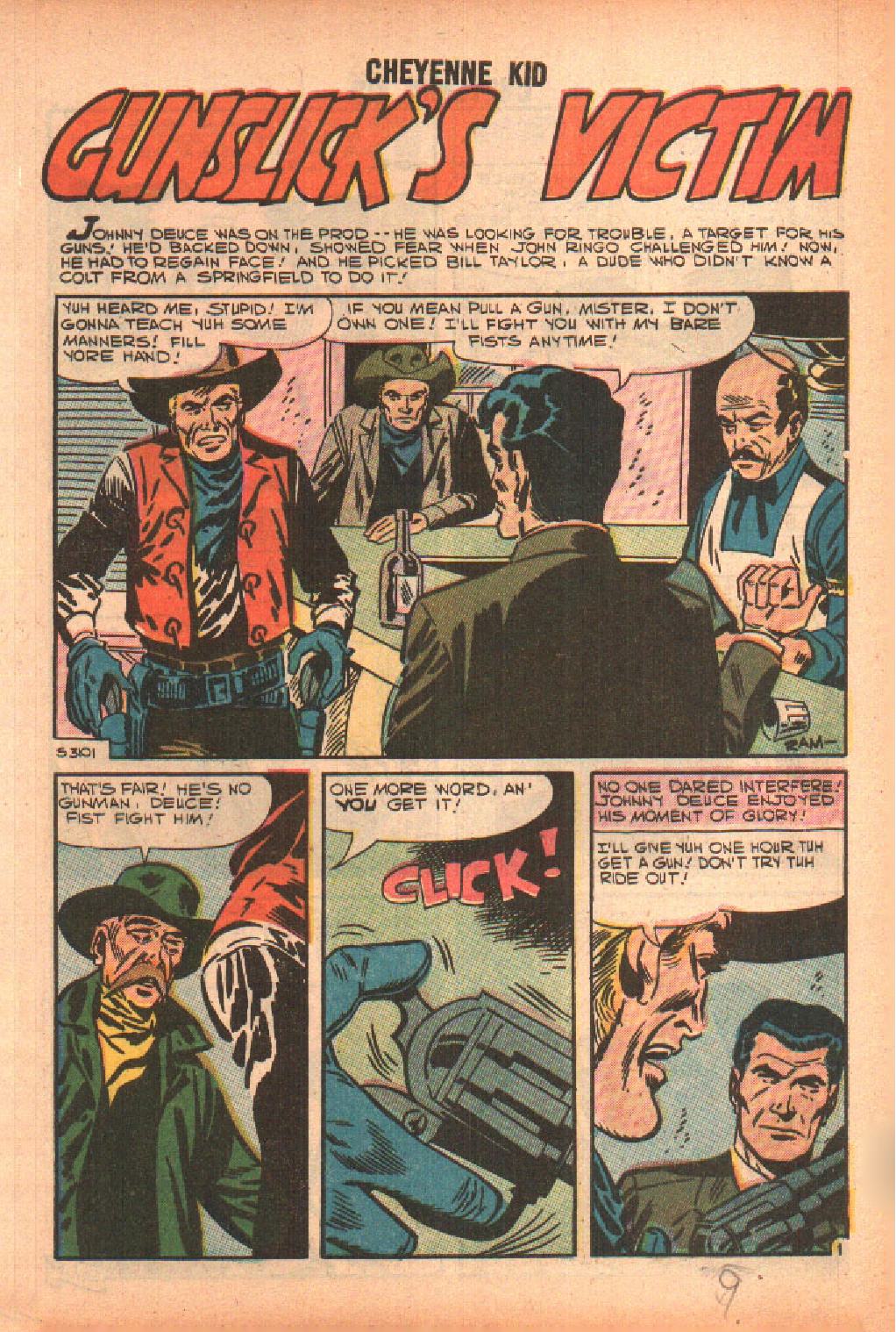 Read online Cheyenne Kid comic -  Issue #11 - 9
