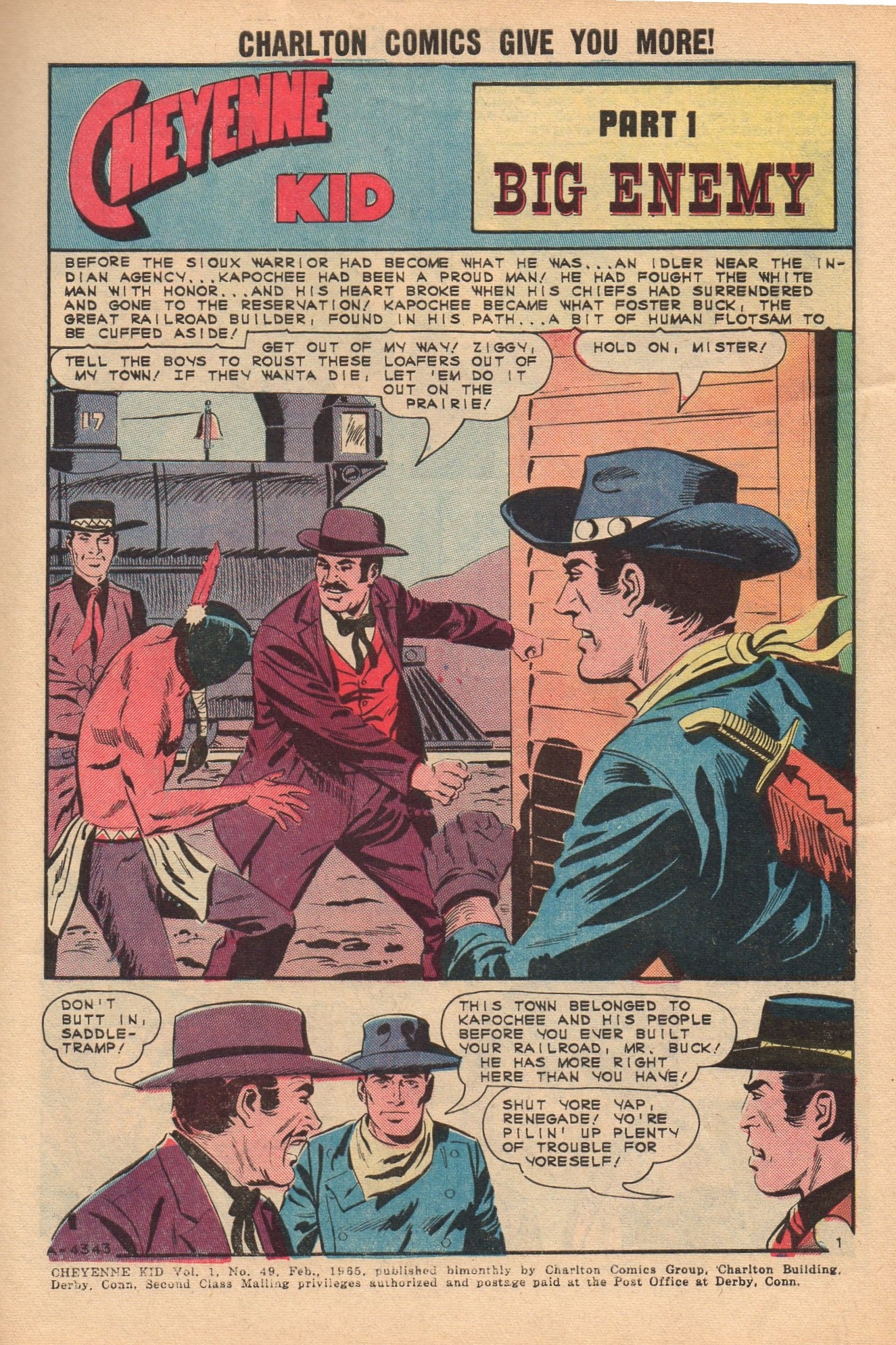 Read online Cheyenne Kid comic -  Issue #49 - 3