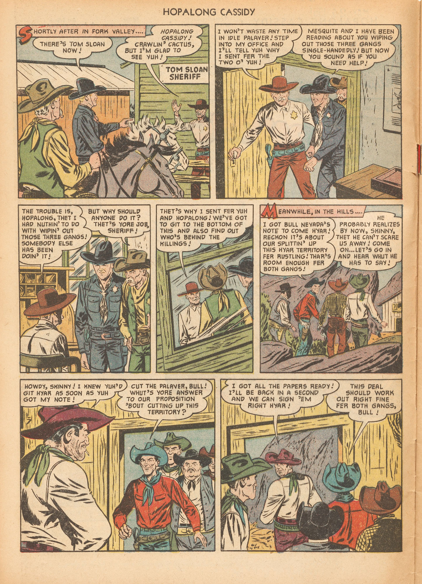 Read online Hopalong Cassidy comic -  Issue #57 - 4